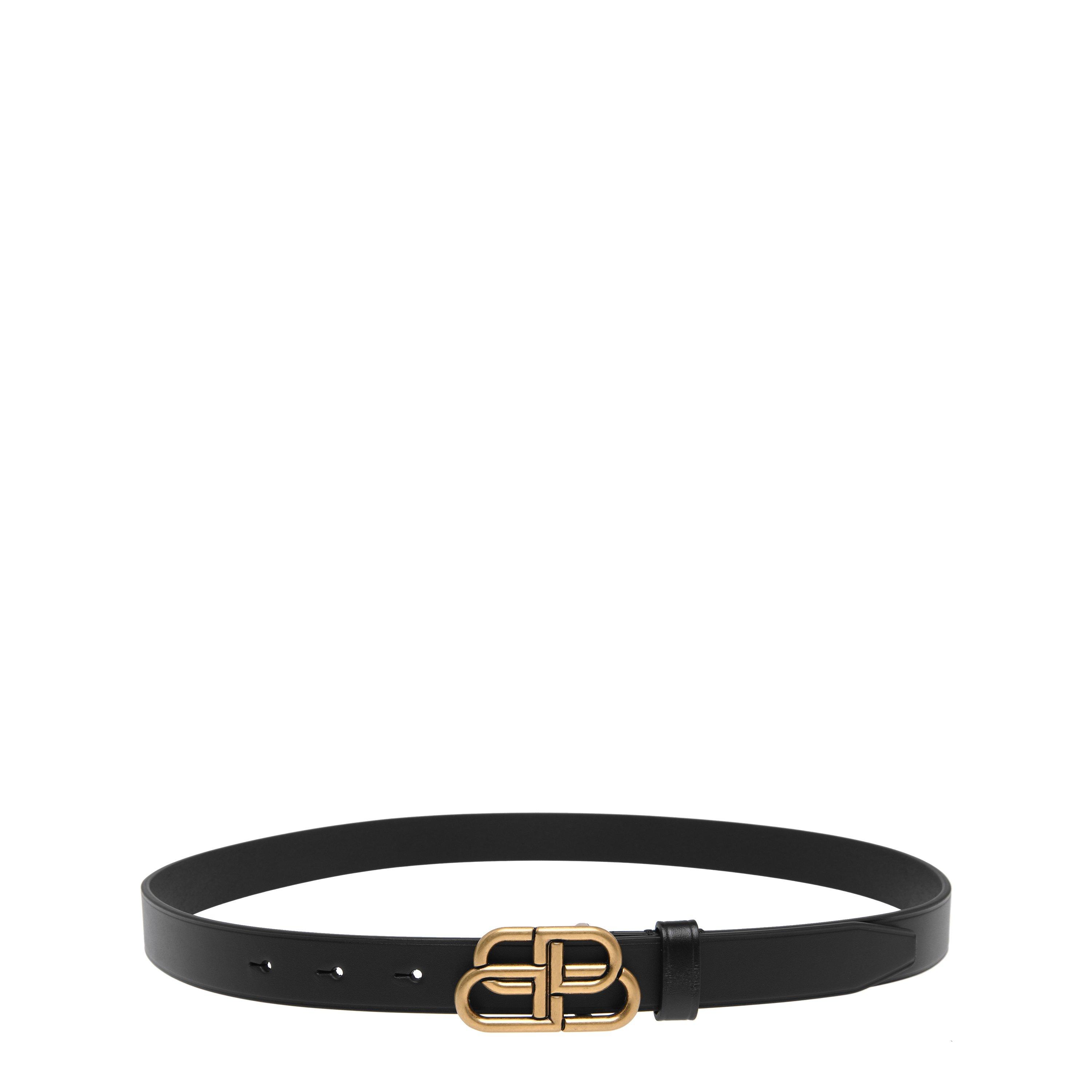 Balenciaga | Bb Thin Belt | Leather Belt | Cruise Fashion