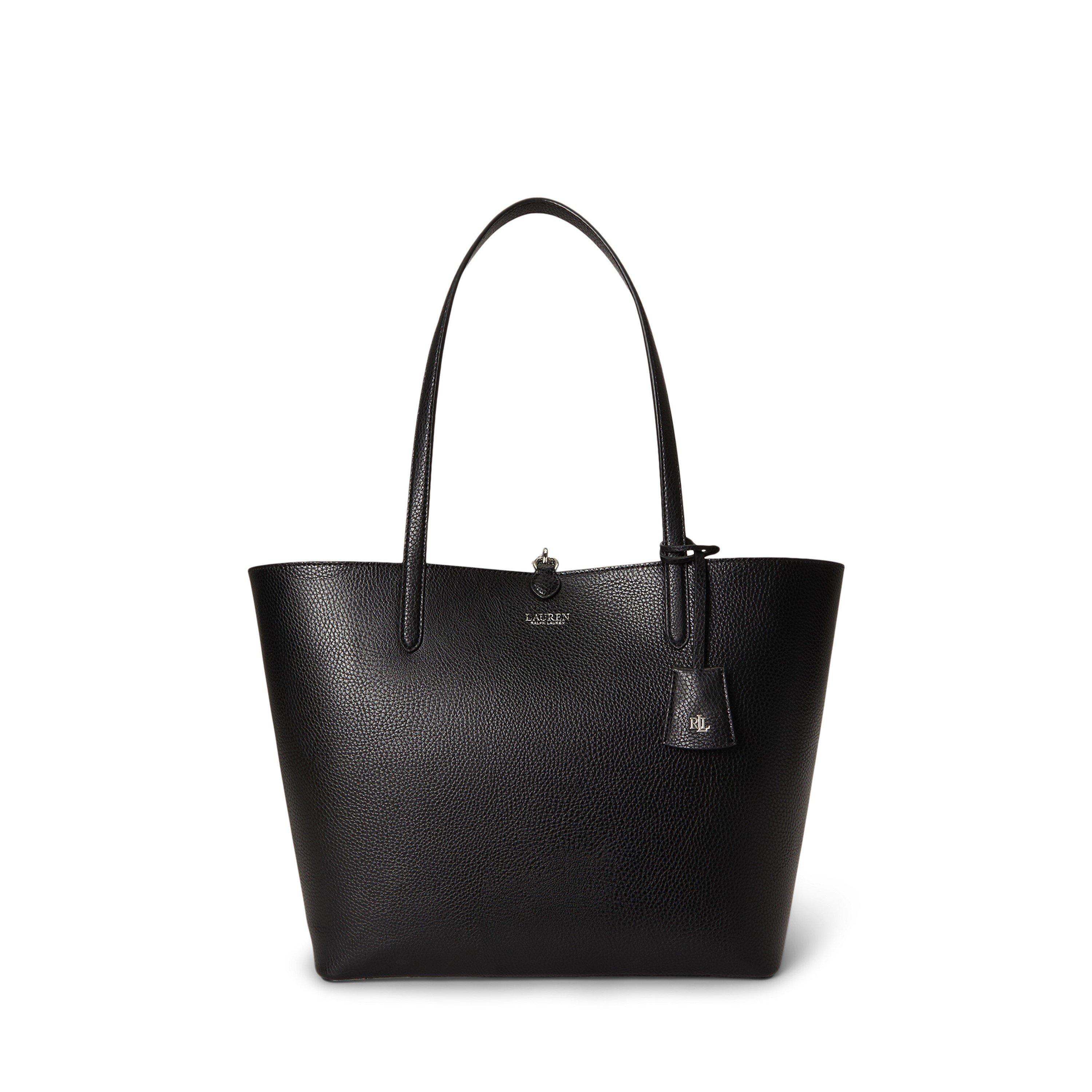Women's Reversible Leather Tote Bag