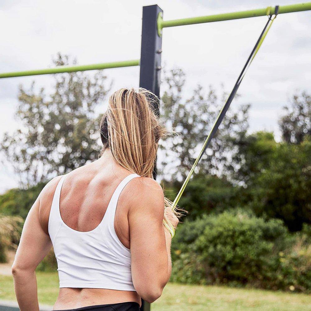 Lime Dual - PTP - Superband Dual Colour Resistance Bands - 4