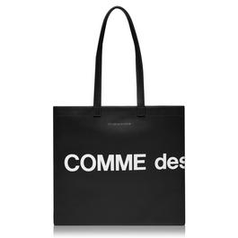 Comme des Garcons Wallet Huge Logo Tote Bag