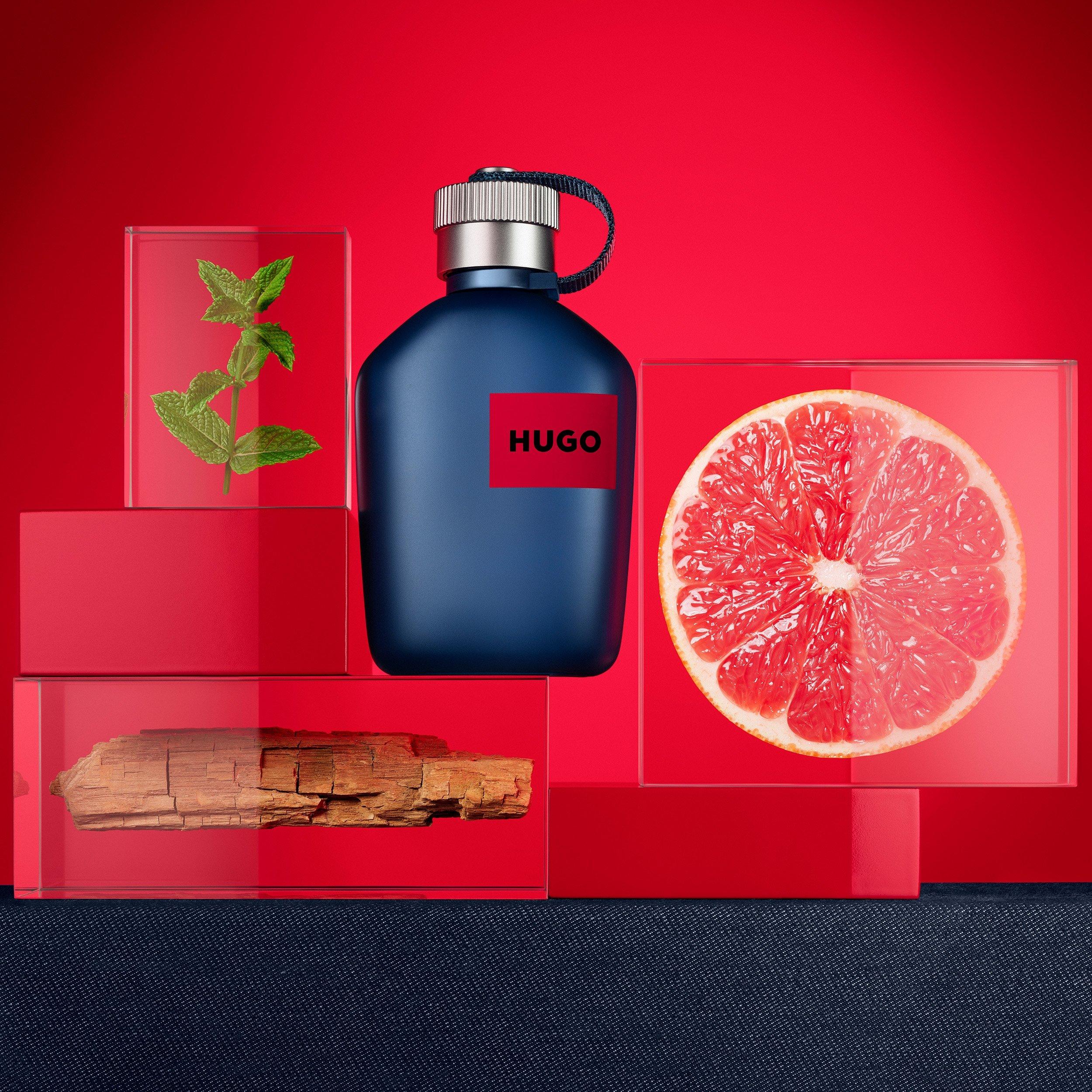 Boss Men's HUGO Jeans VX Grapefruit, Peppermint Scent Eau de