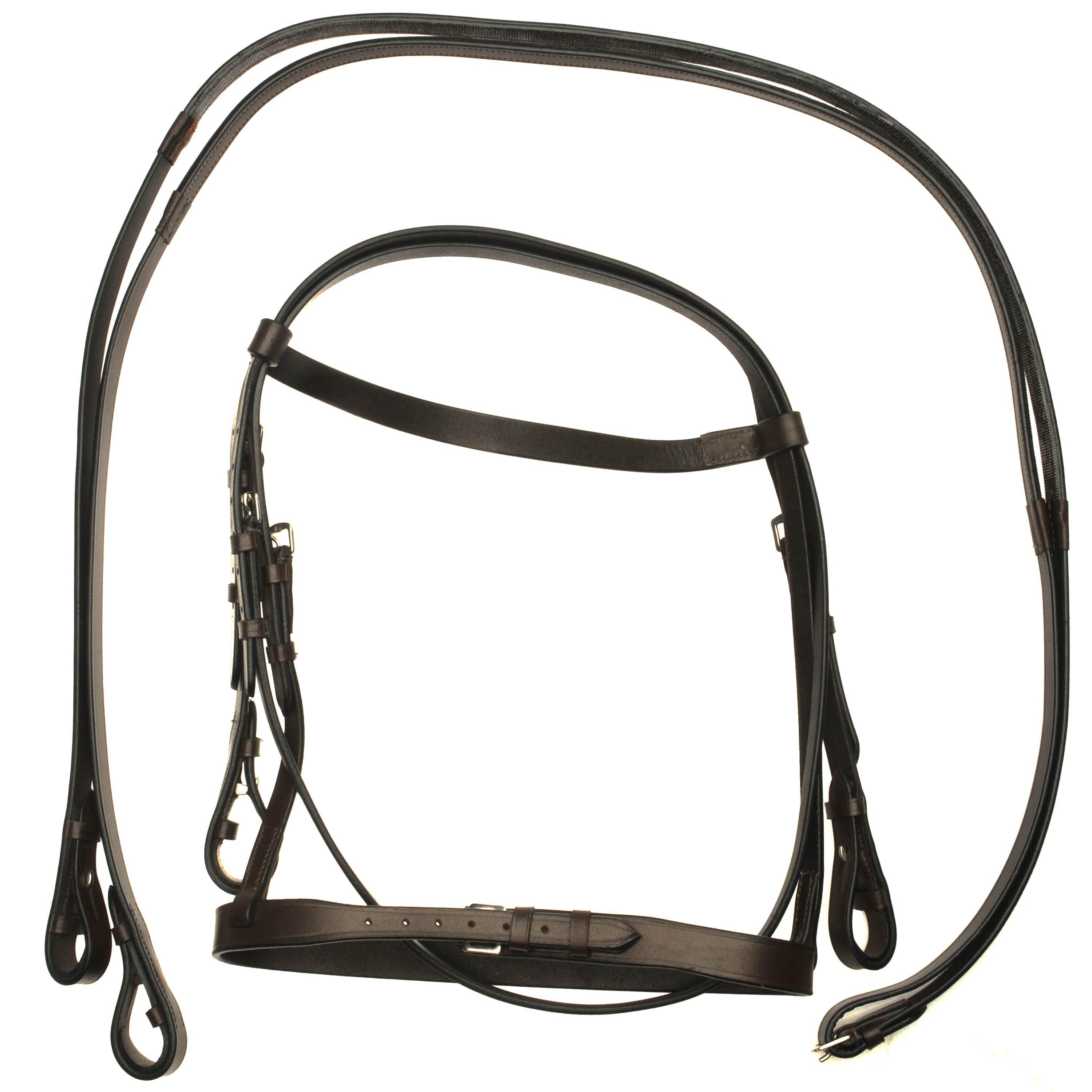 Preto - Requisite - Raised Bridle and Reins - 2