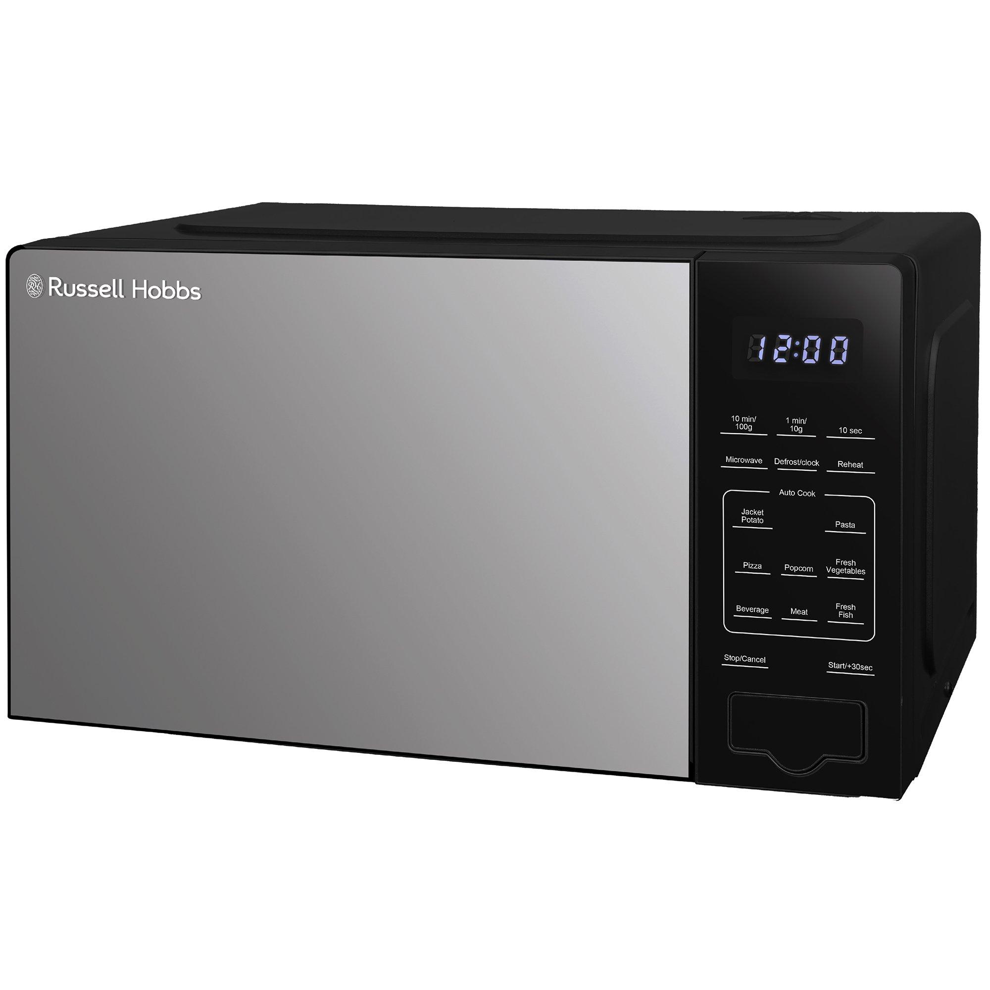 Black - Russell Hobbs - RHMT2005B-M/01 Compact Digital Microwave - 2