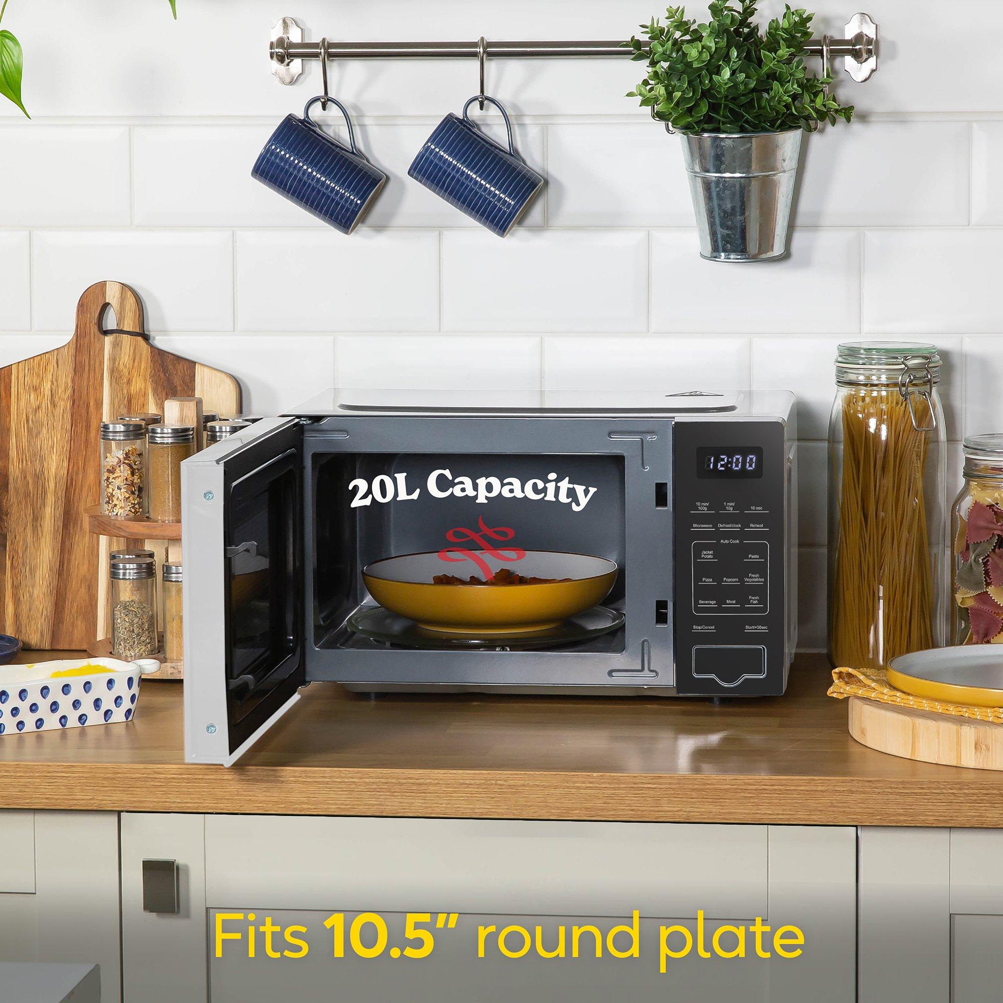 Silver - Russell Hobbs - Russell Hobbs RHMT2005S Compact Digital Microwave - 5