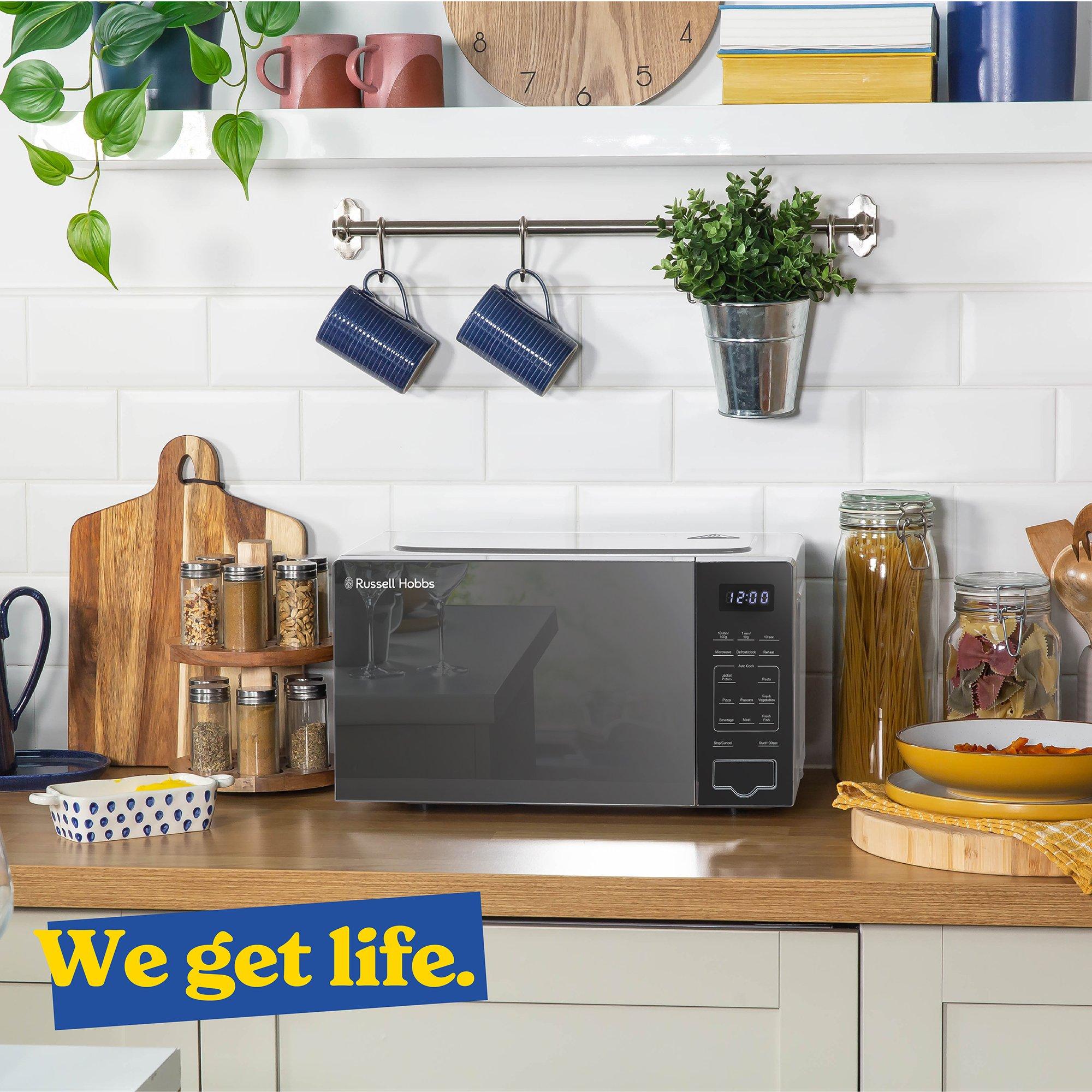 Silver - Russell Hobbs - Russell Hobbs RHMT2005S Compact Digital Microwave - 7