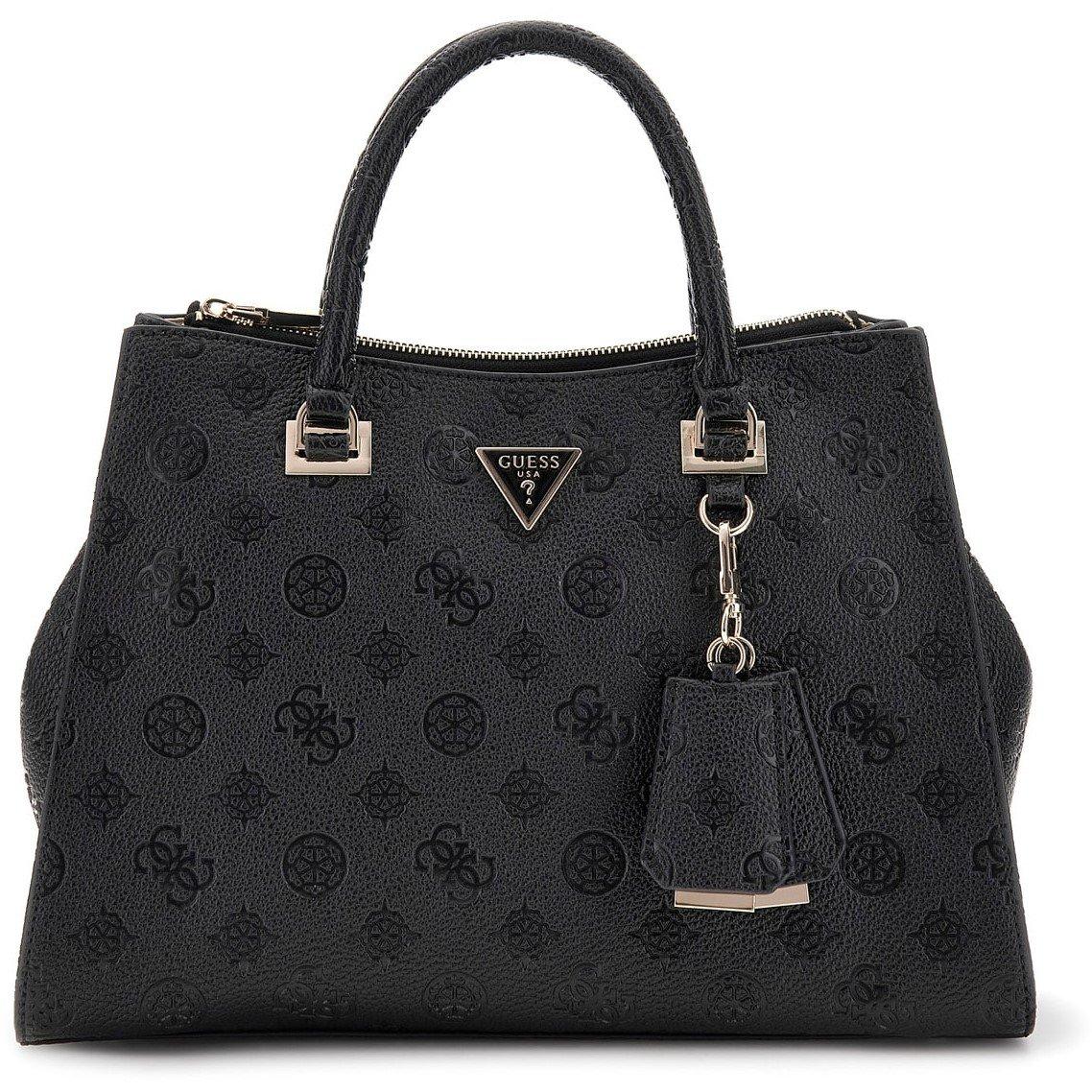 Guess Women's Cresida Satchel - Black