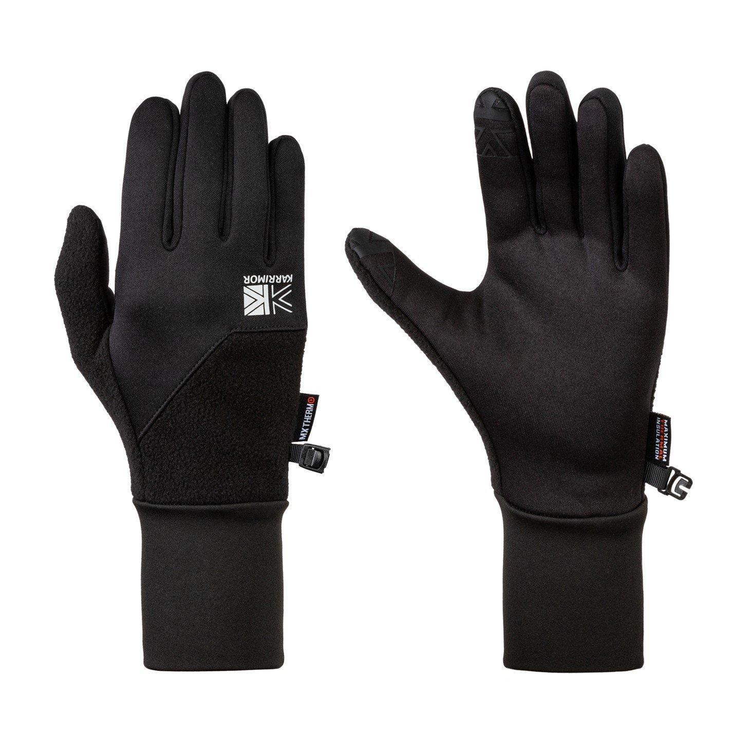 Crna - Karrimor - Ladies Thermal Run Glove - 3