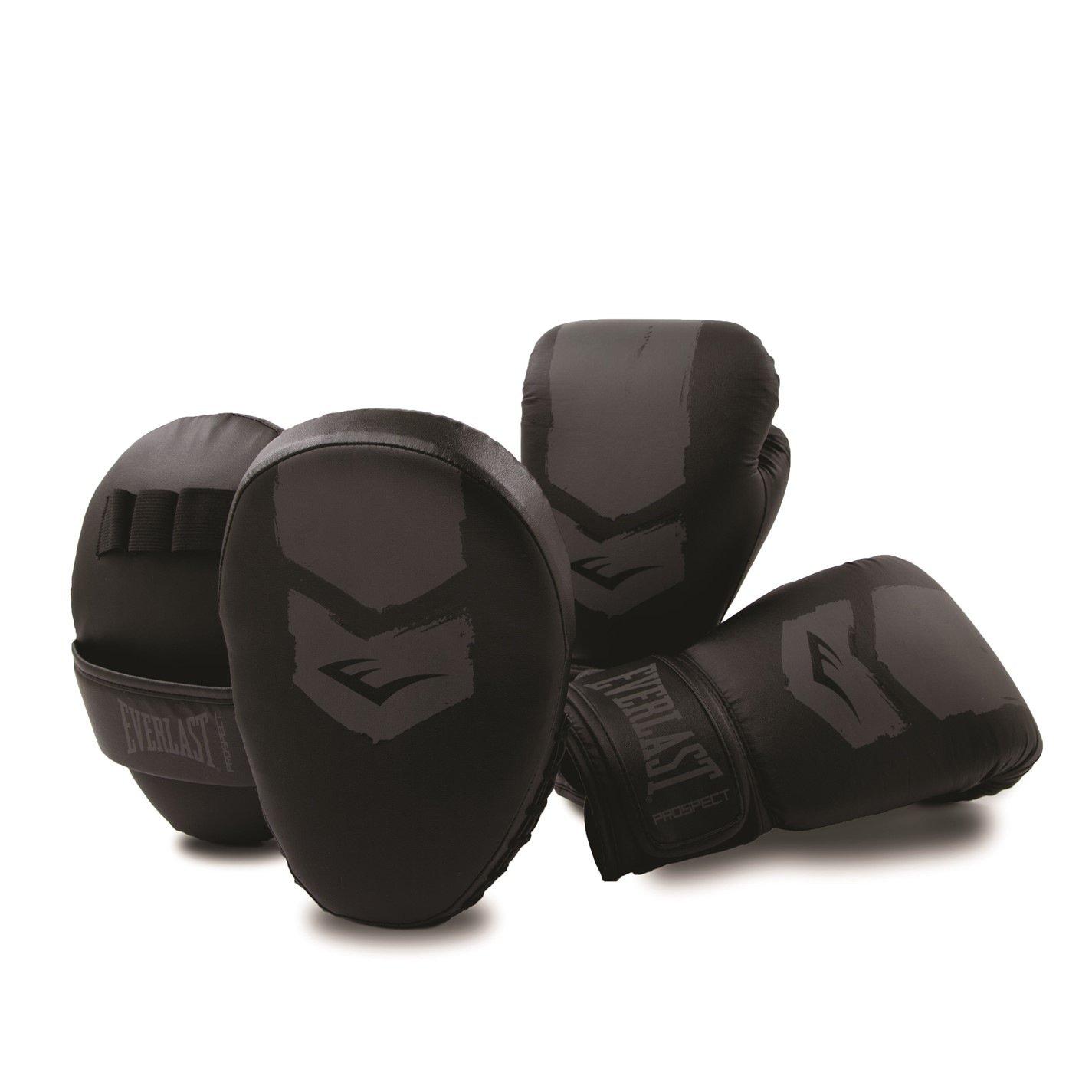 Black/Grey - Everlast - Prospect Youth Mitt Kit Juniors - 1