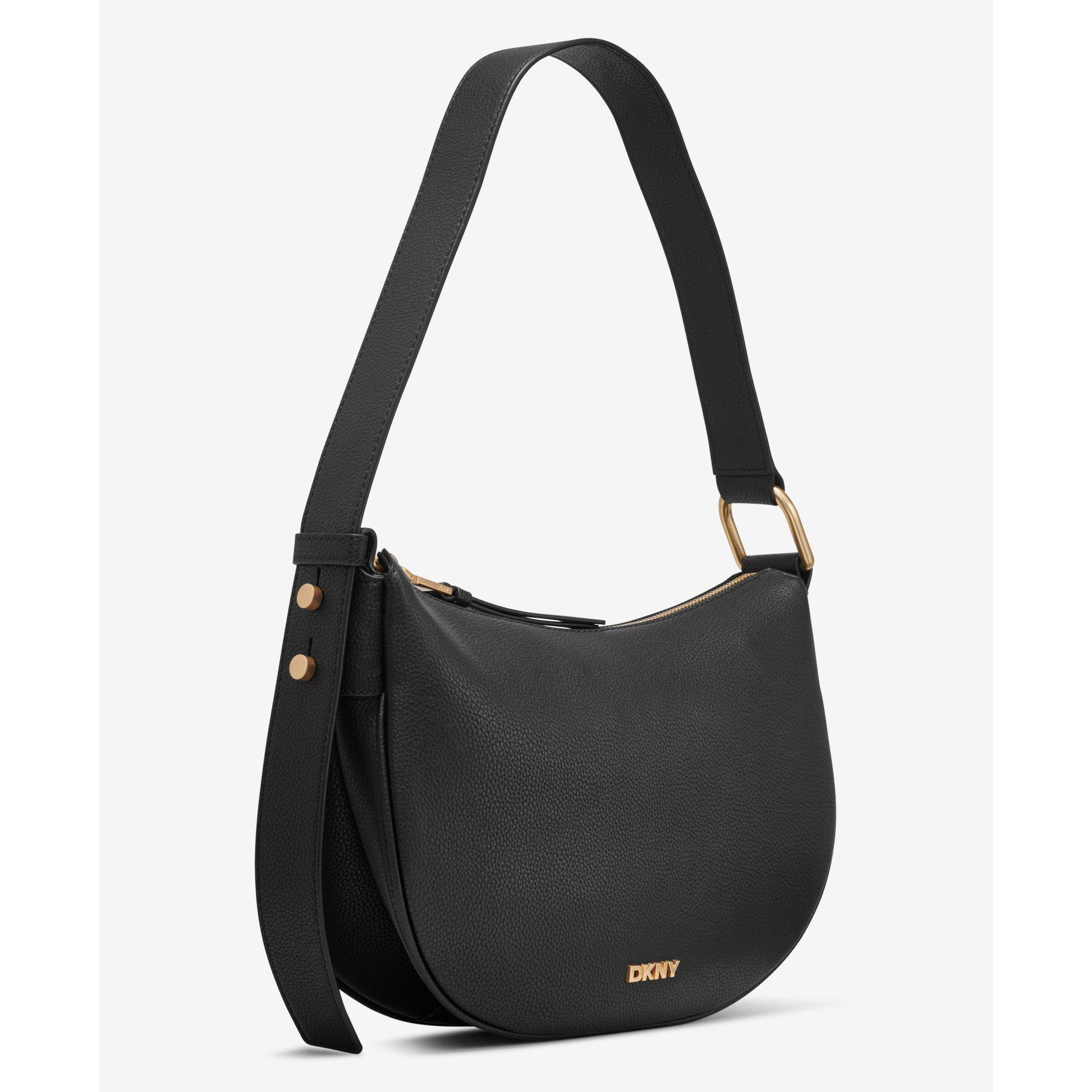 Black - DKNY - Women's Scarlett Shoulder Bags - 9