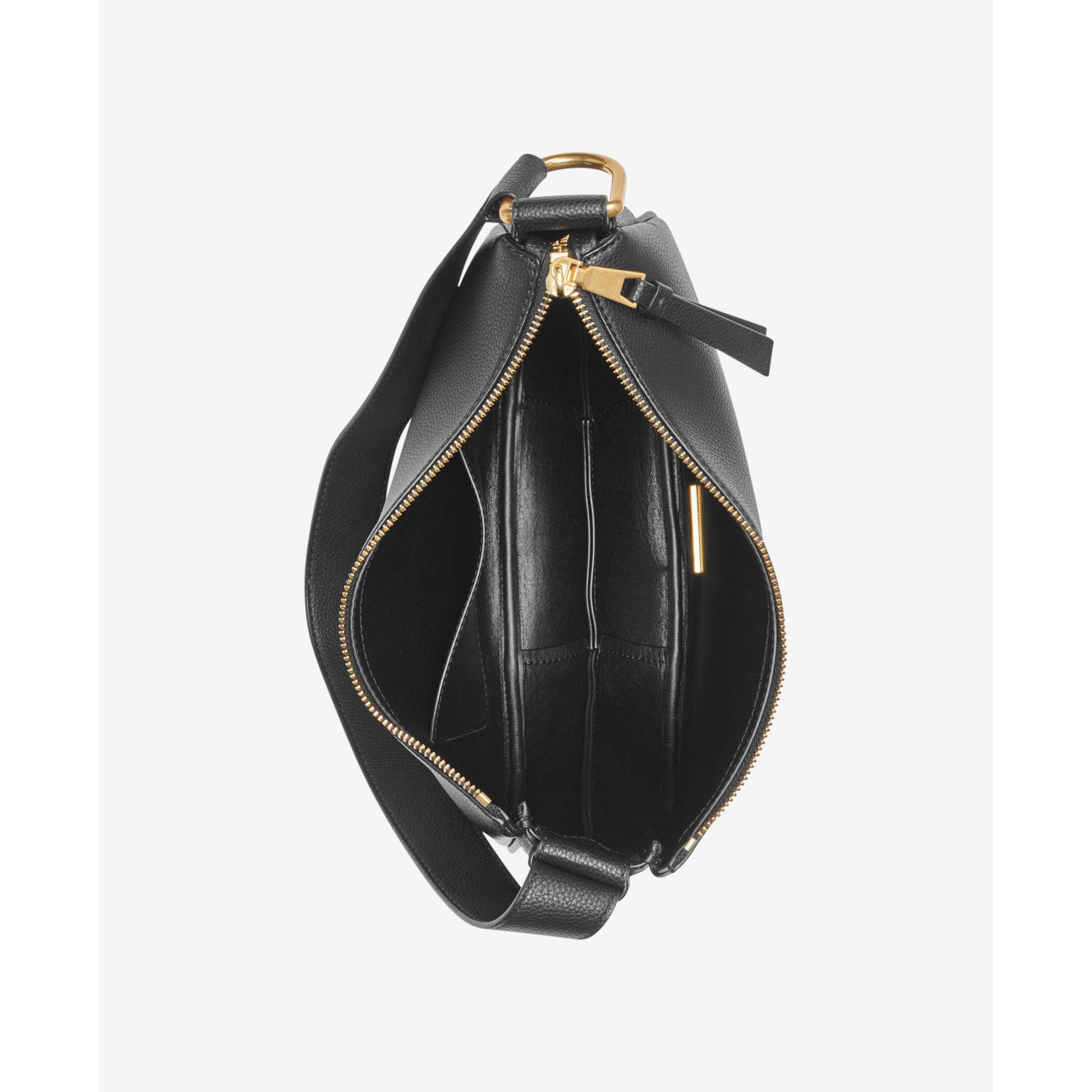 Black - DKNY - Women's Scarlett Shoulder Bags - 4