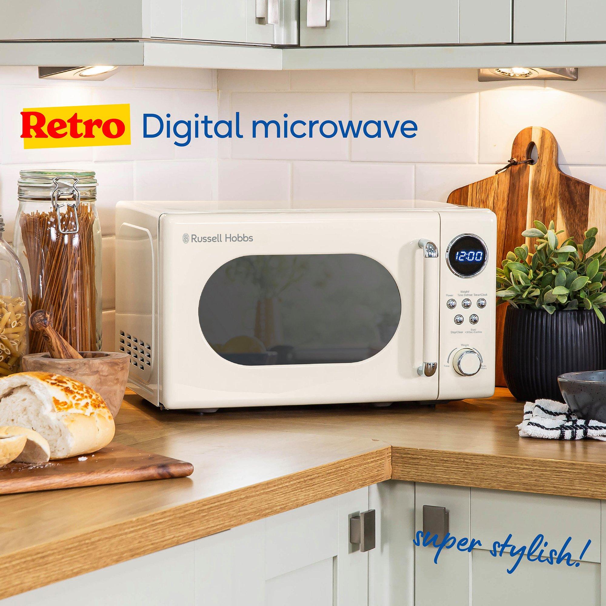 Cream - Russell Hobbs - RHM2044C Solo Digital Microwave - 5