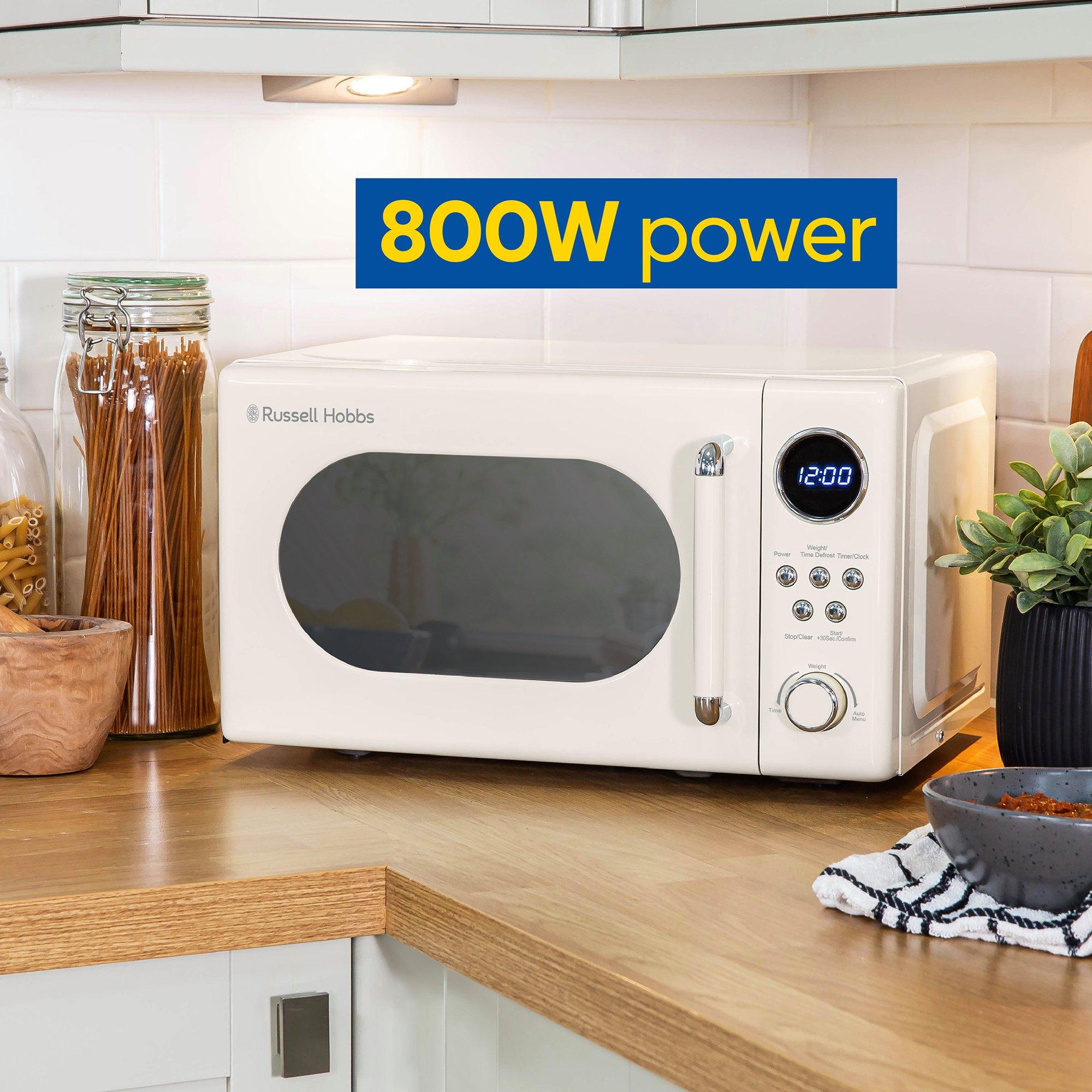 Cream - Russell Hobbs - RHM2044C Solo Digital Microwave - 9