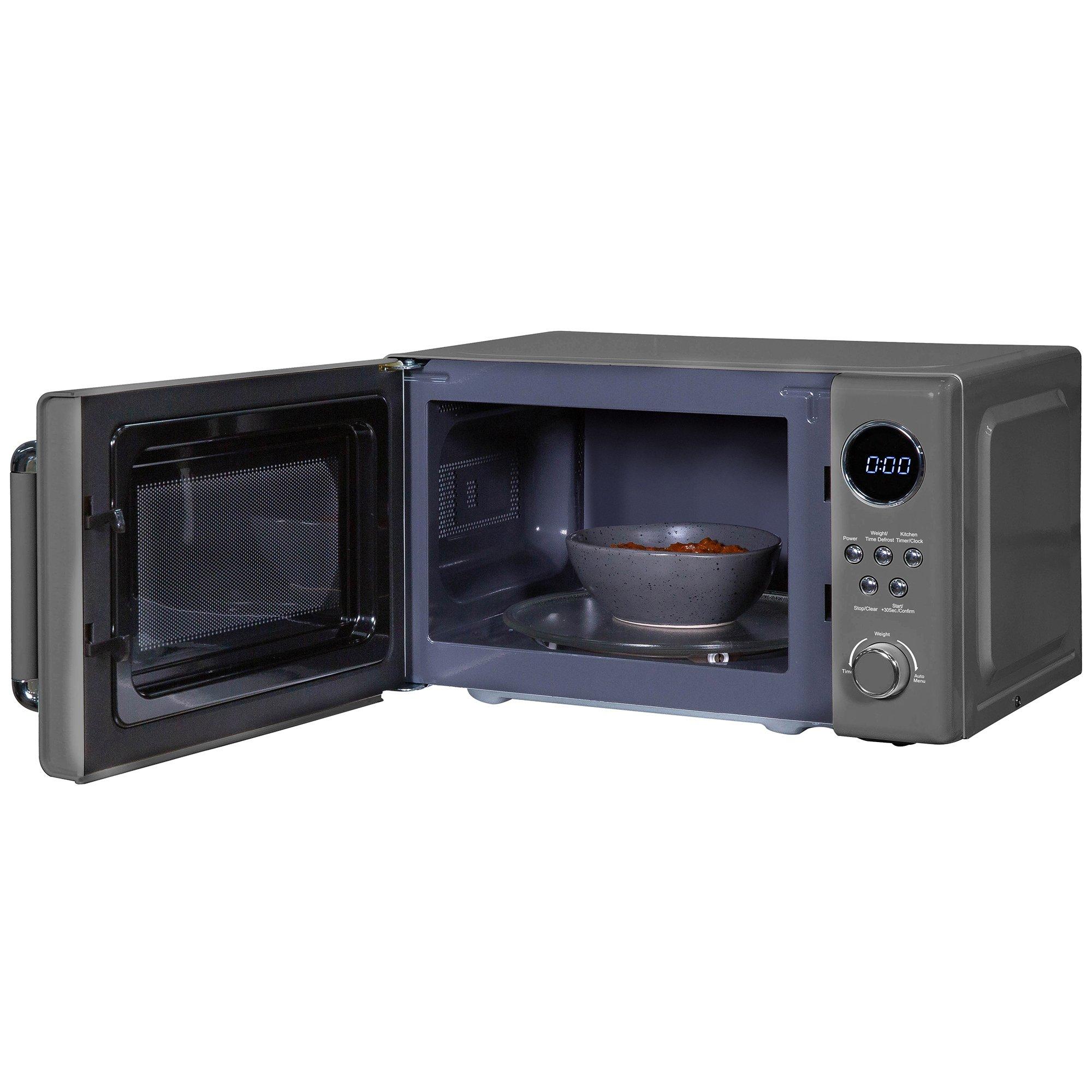 Grey - Russell Hobbs - Russell Hobbs RHM2044G Solo Digital Microwave - 3