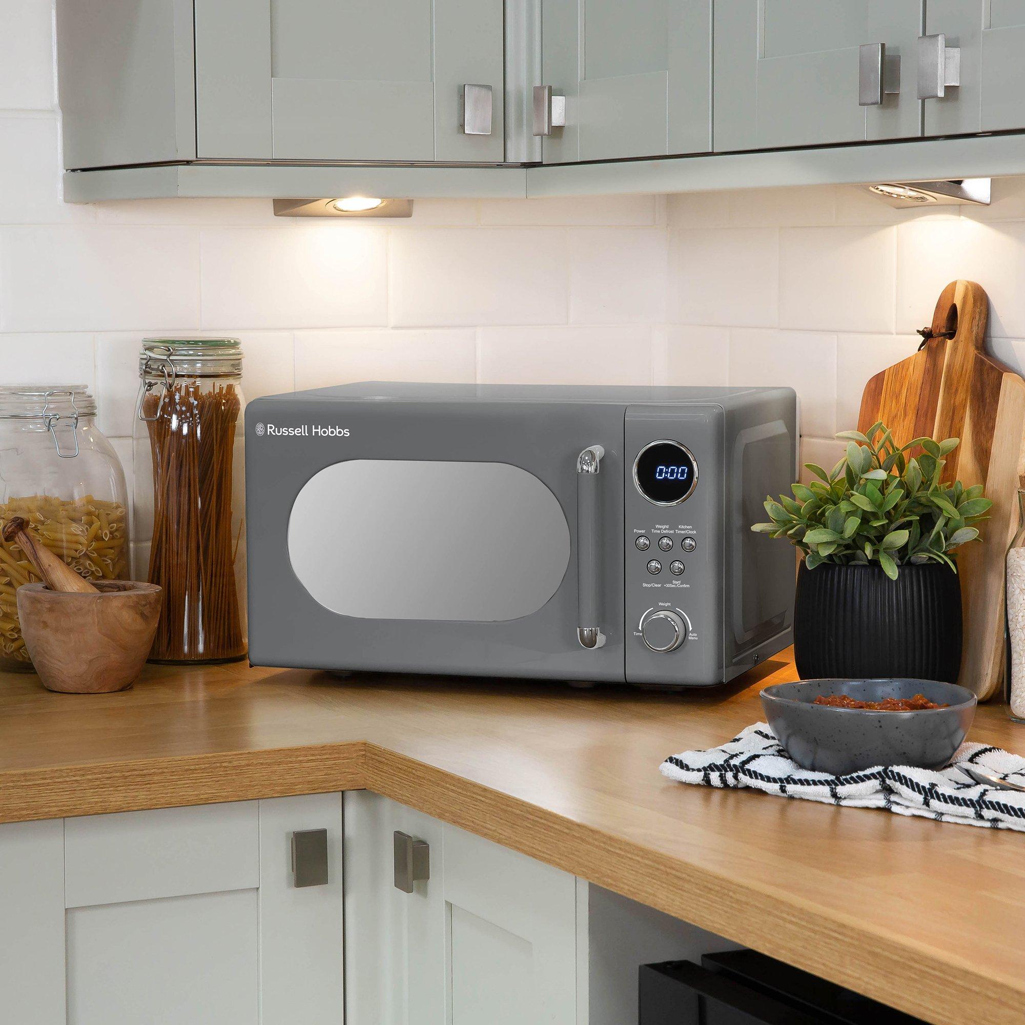 Grey - Russell Hobbs - Russell Hobbs RHM2044G Solo Digital Microwave - 5