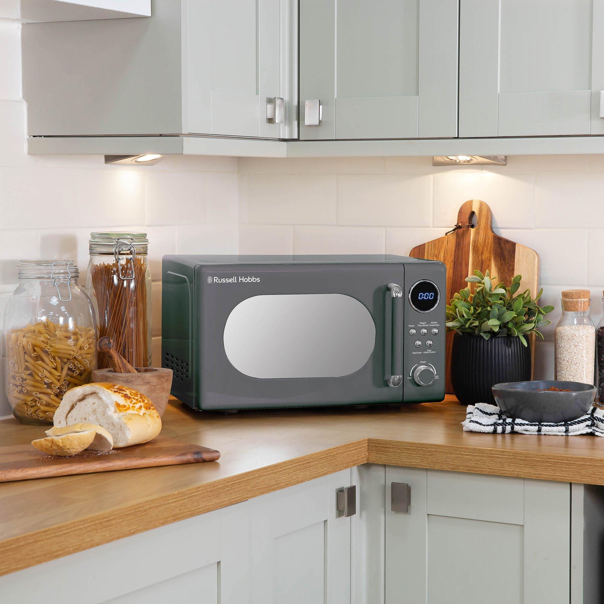 Grey - Russell Hobbs - Russell Hobbs RHM2044G Solo Digital Microwave - 7