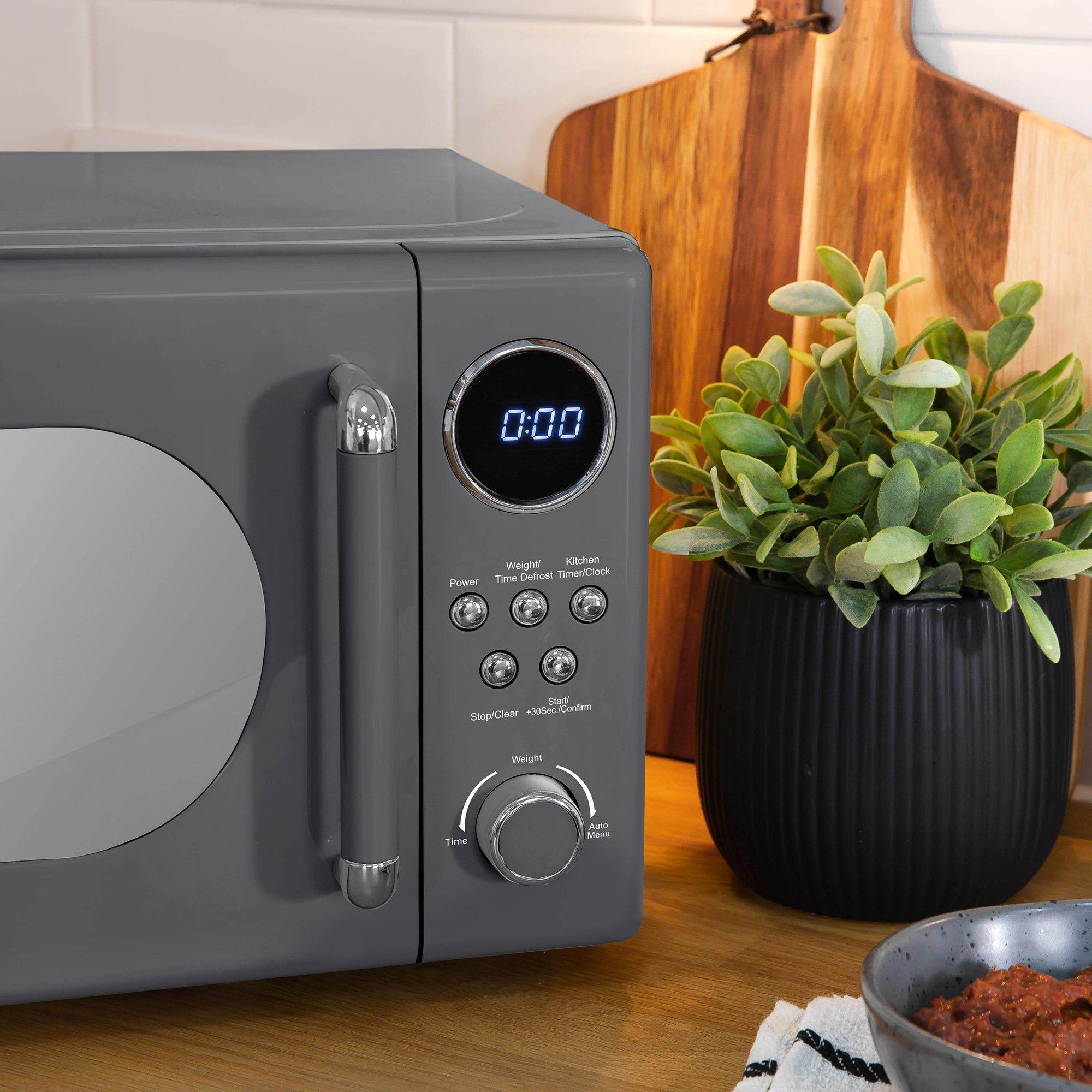 Grey - Russell Hobbs - Russell Hobbs RHM2044G Solo Digital Microwave - 8