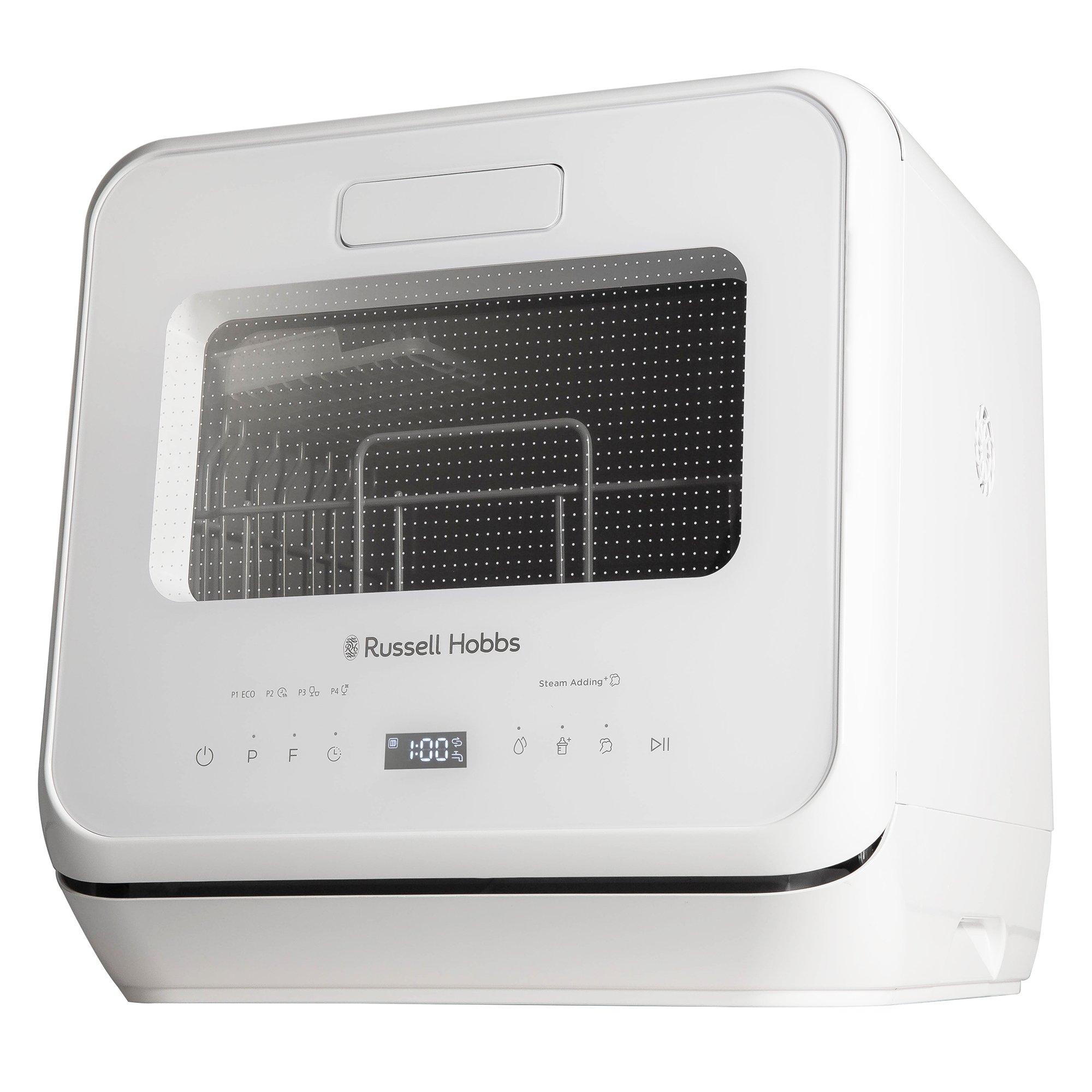 White - Russell Hobbs - RH2TTDW101W, Table Top Dishwasher - 4