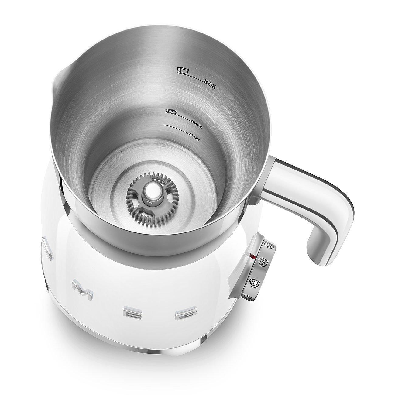 White - Smeg - Smeg Induction Milk Frother with Tritan TM Renew W - 3