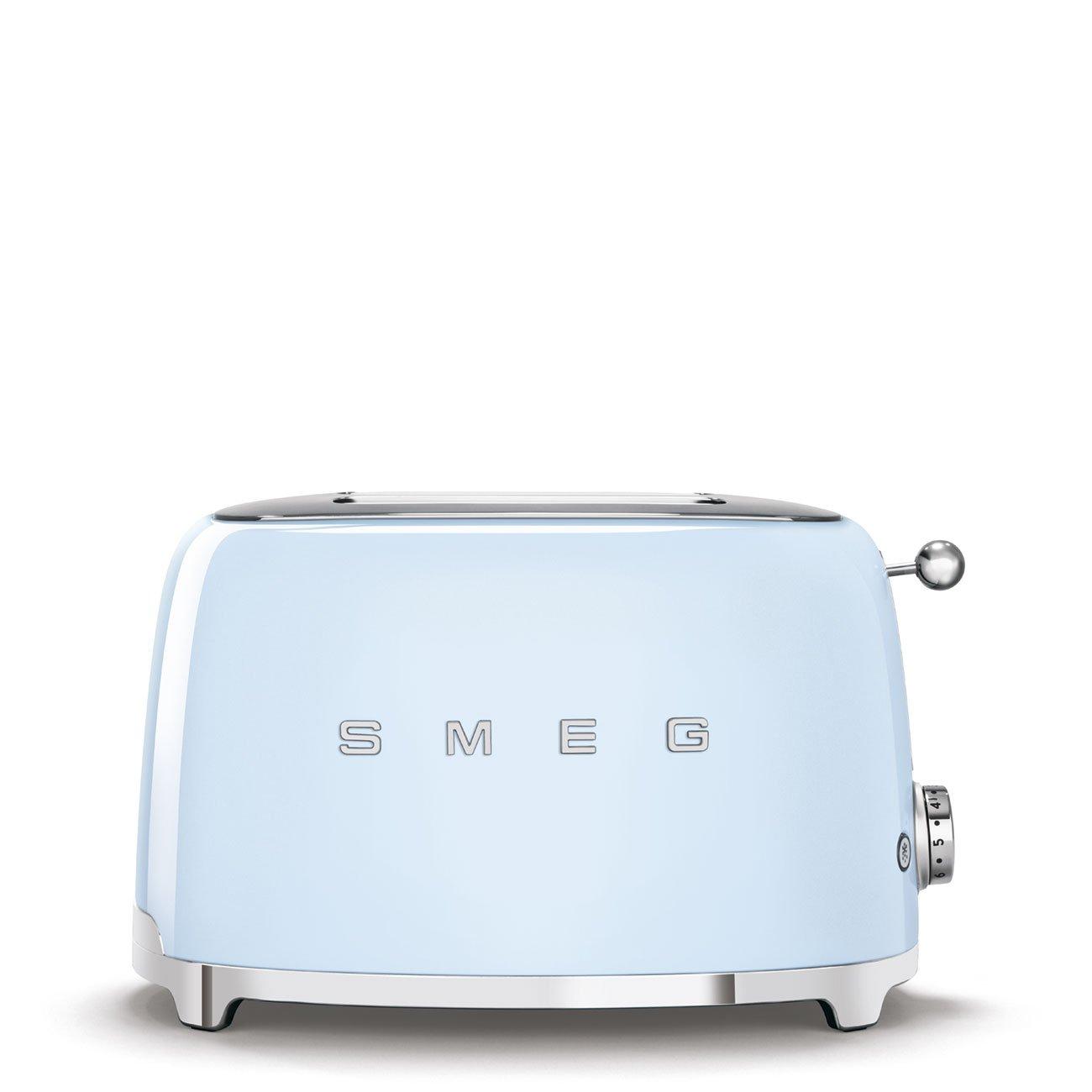 Blue - Smeg - 2 Slice Toaster Pastel Blue - 1
