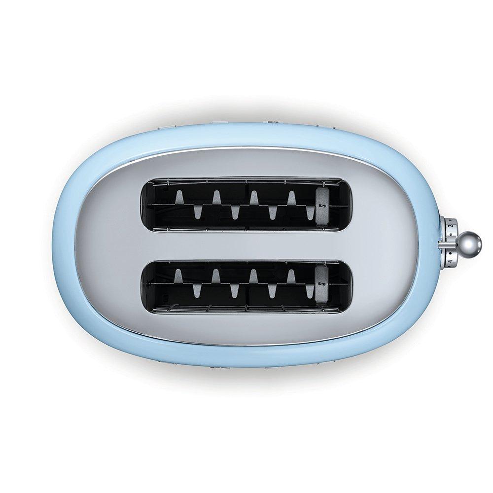 Blue - Smeg - 2 Slice Toaster Pastel Blue - 4
