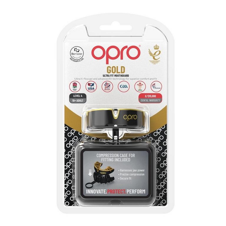 Noir/Or - Opro - Self-Fit Gold 34 - 2