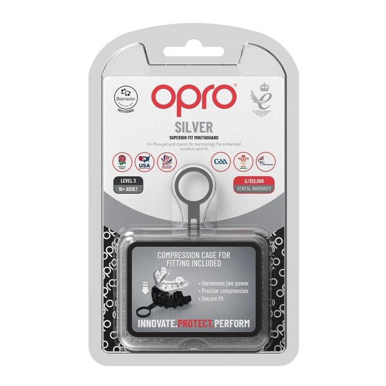 Klar/Klar. - Opro - Self-Fit Silver 34 - 2