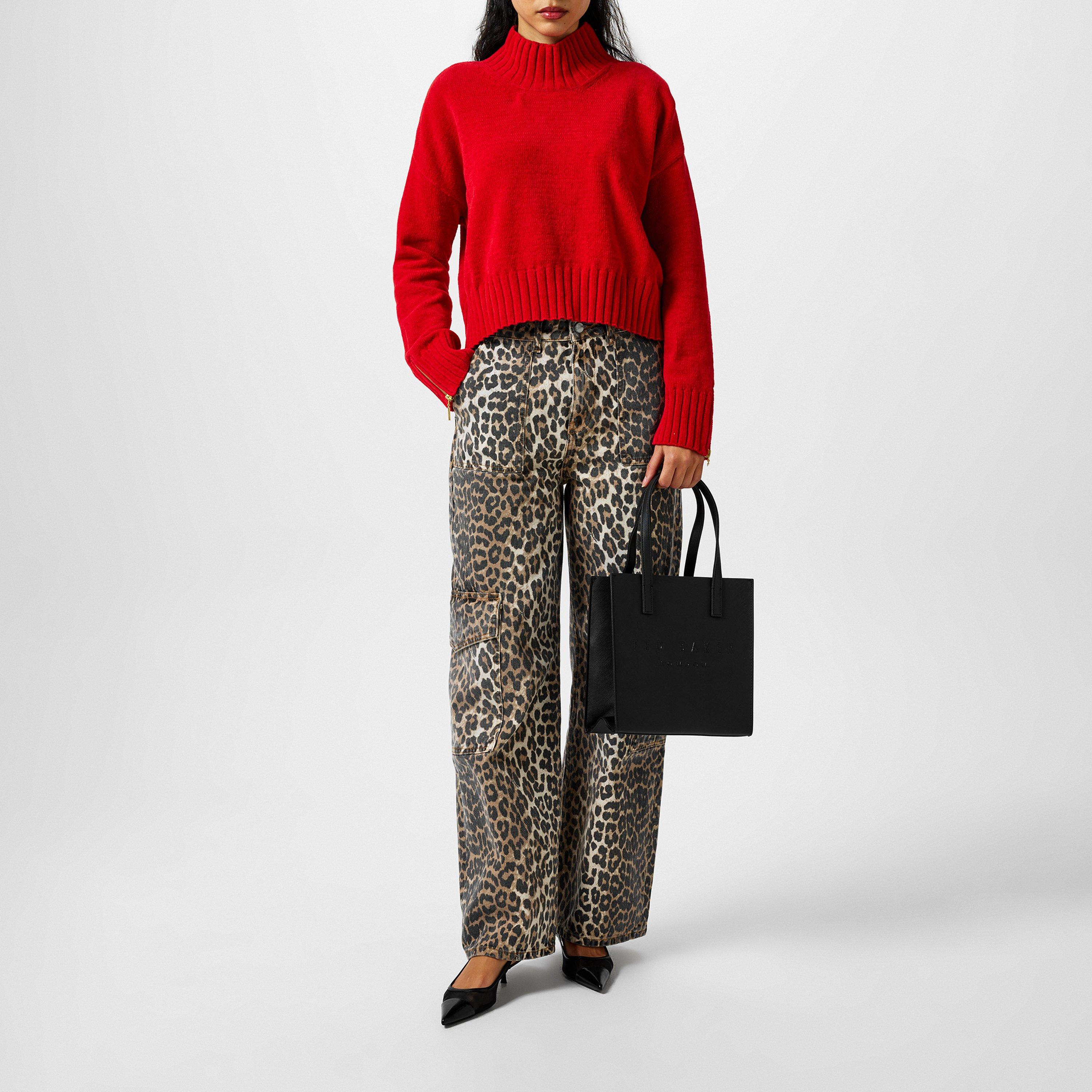 black - Ted Baker - Small Soocon Shopper Bag - 5