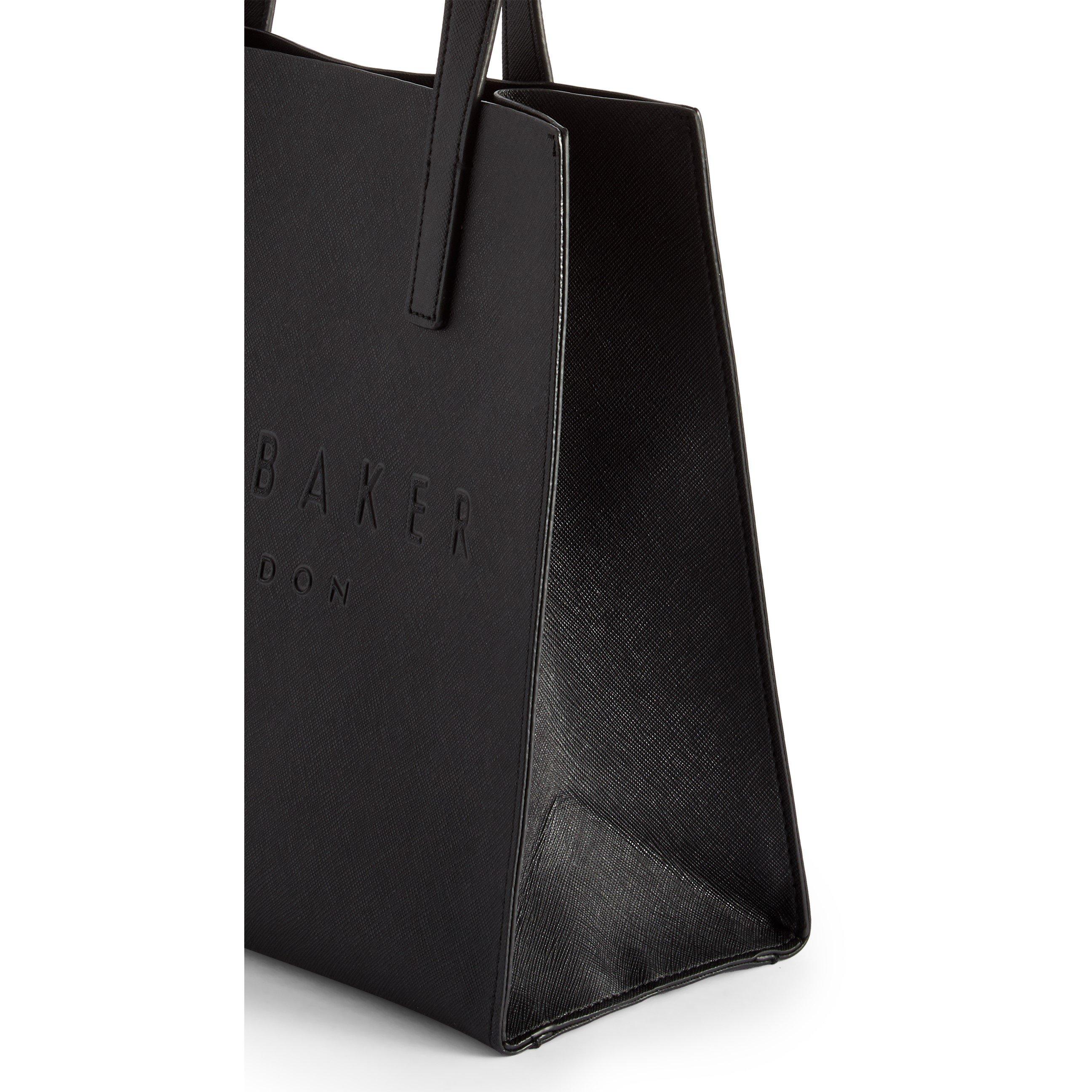black - Ted Baker - Small Soocon Shopper Bag - 3