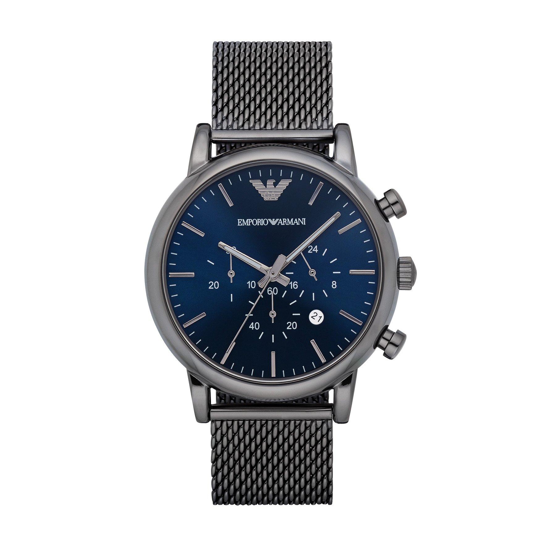Gunmetal/Blue - Emporio Armani - Emporio Luigi Watch - 1