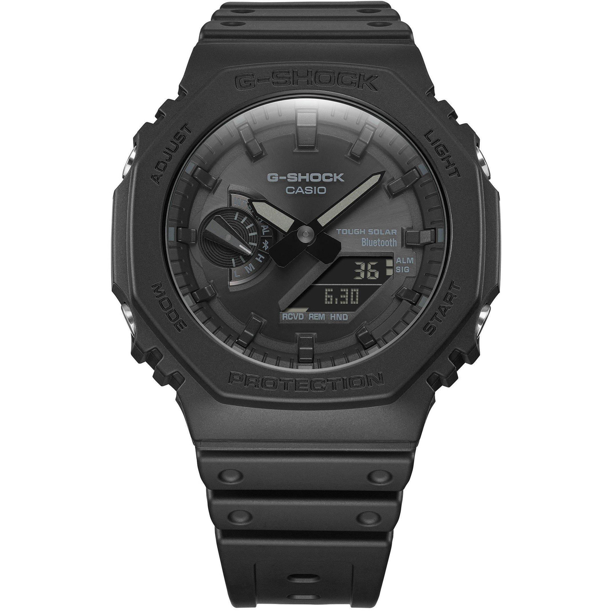 Black - G Shock - Men's Bluetooth Solar Resistant Digital Watch - 1