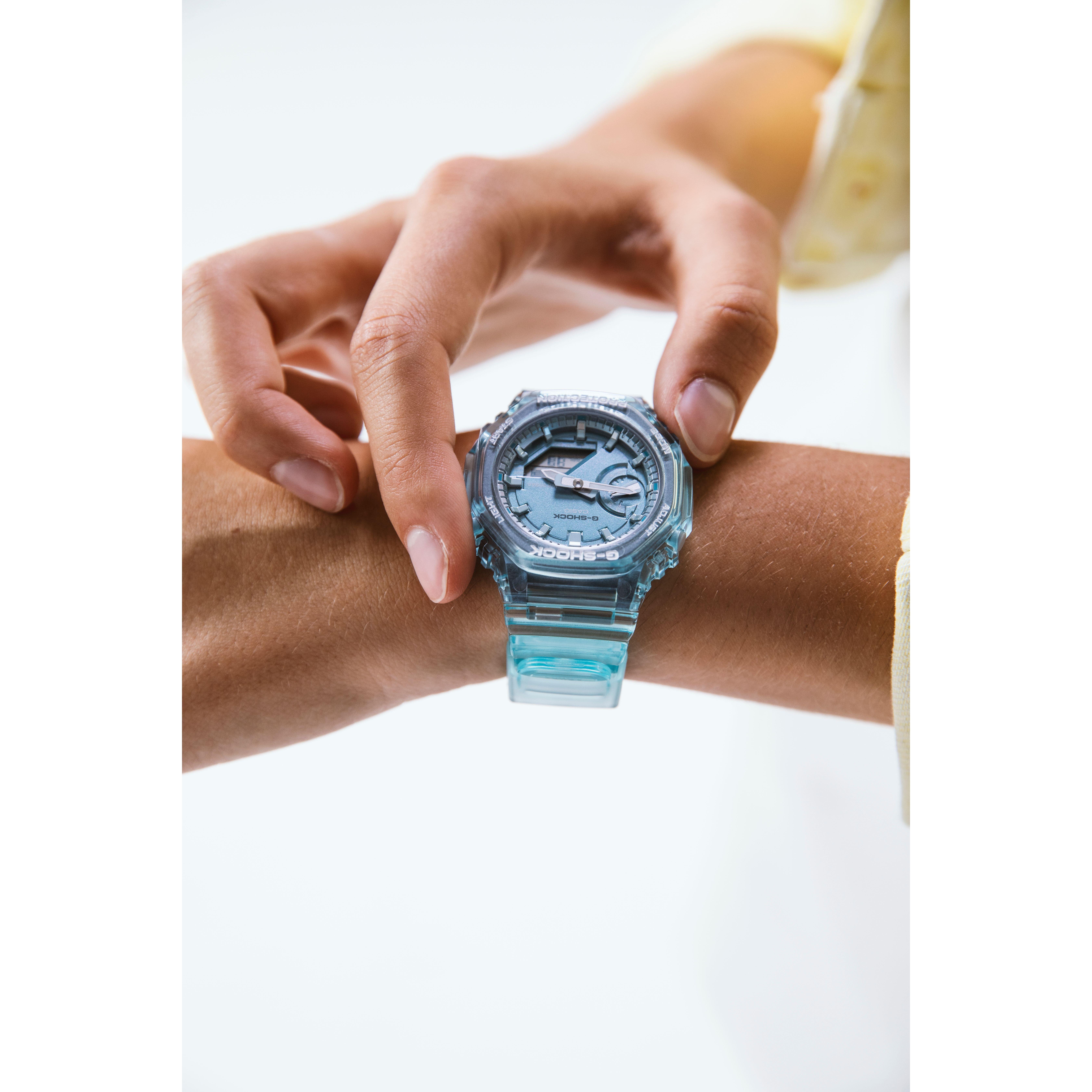 Light Blue - G Shock - G Shock GMA-S2100SK-2AER - 3