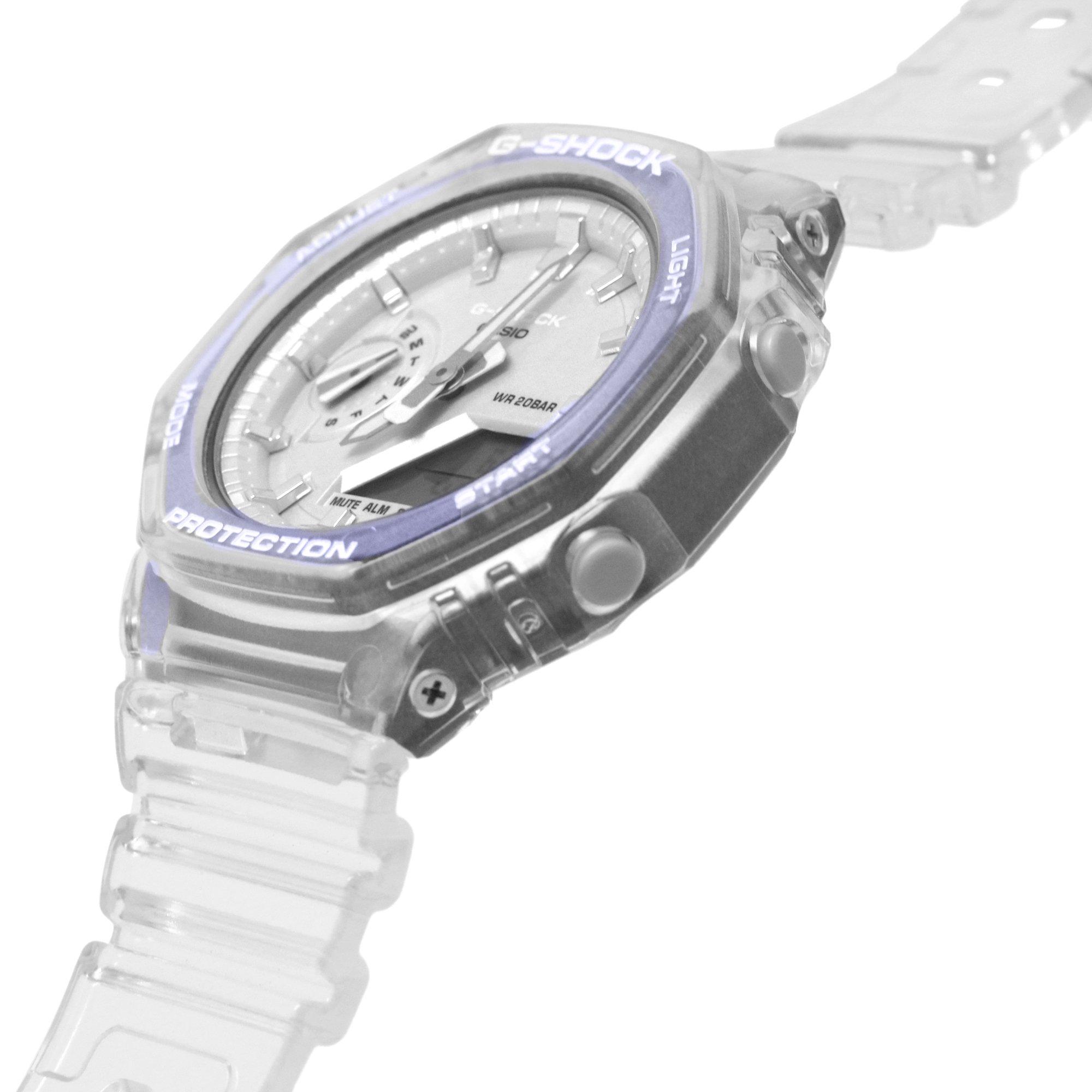 Clear - G Shock - Men's GA-2100 Analogue Digital 200M Water Resistant Watch - 11