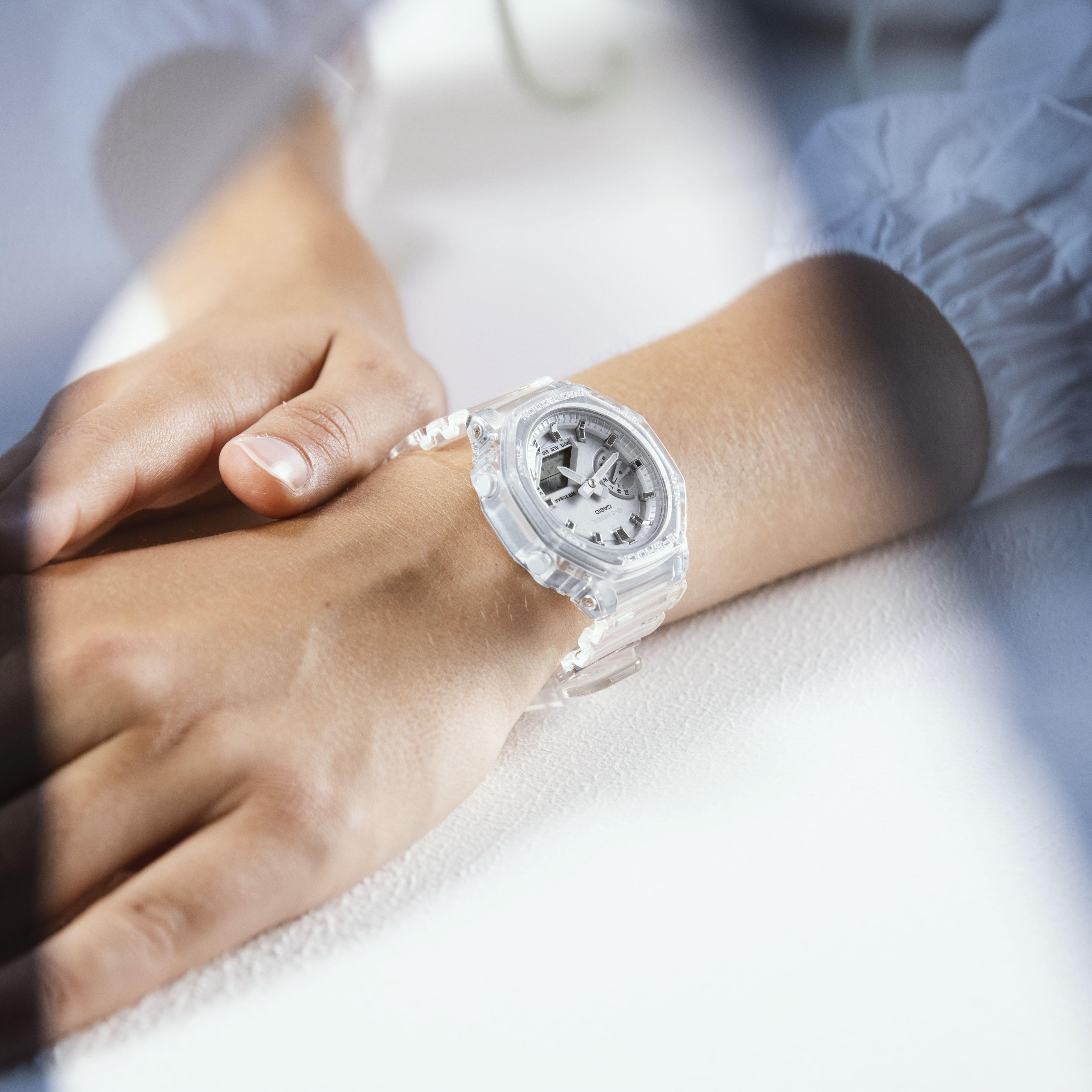 Clear - G Shock - Men's GA-2100 Analogue Digital 200M Water Resistant Watch - 3