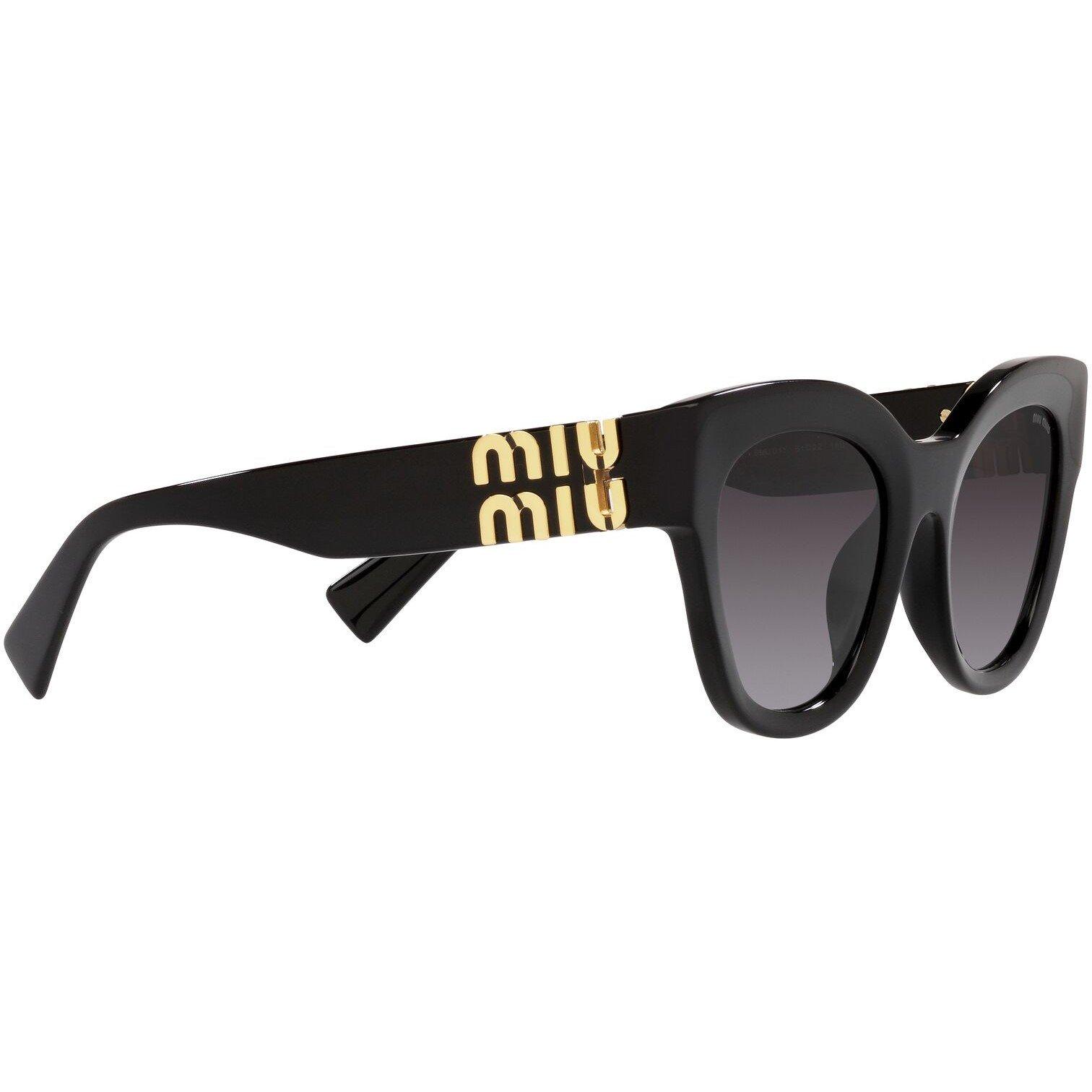 Black - Miu Miu - Square Sunglasses - 11