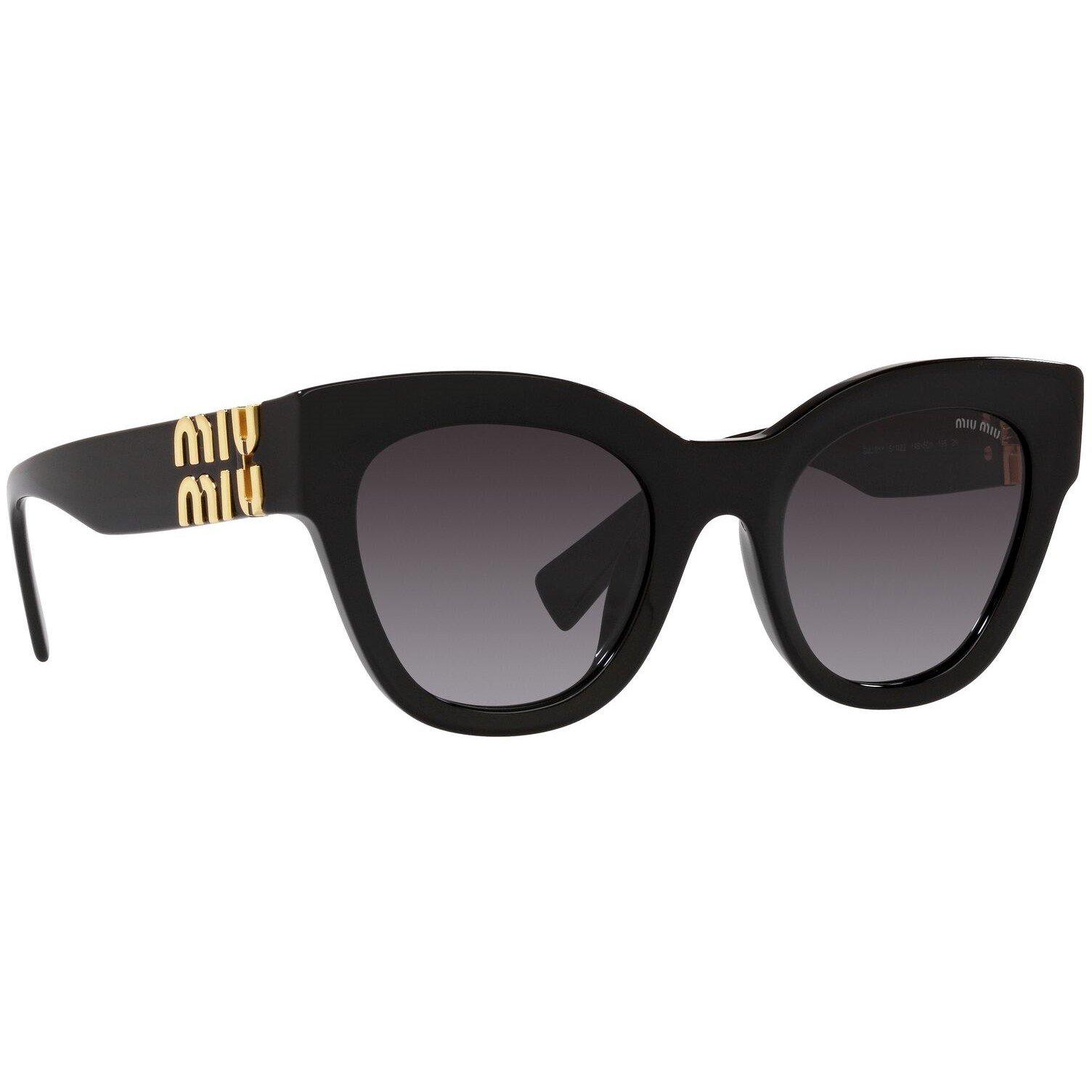 Black - Miu Miu - Square Sunglasses - 12