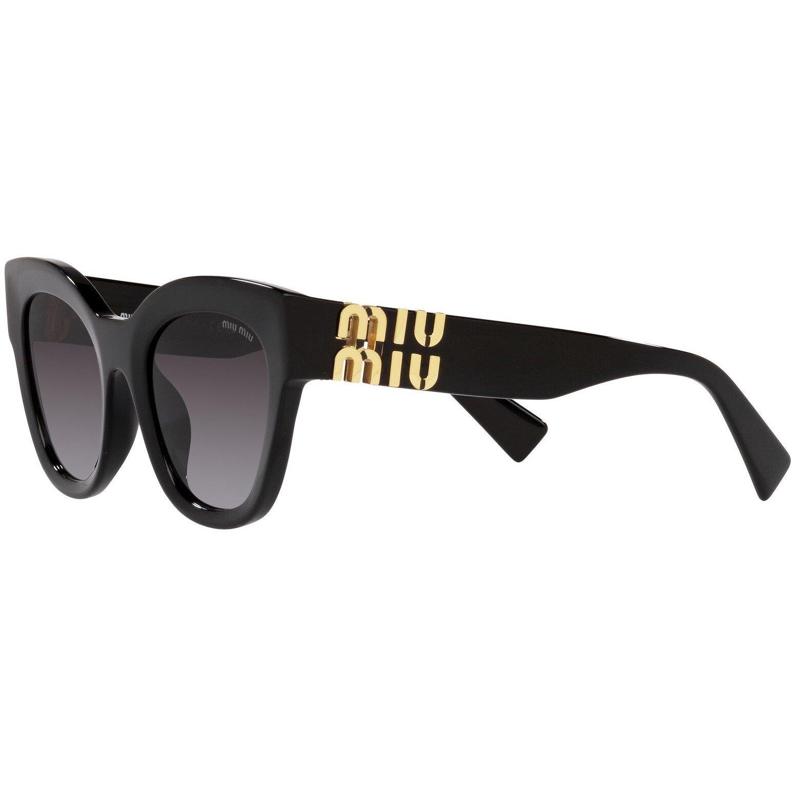 Black - Miu Miu - Square Sunglasses - 3