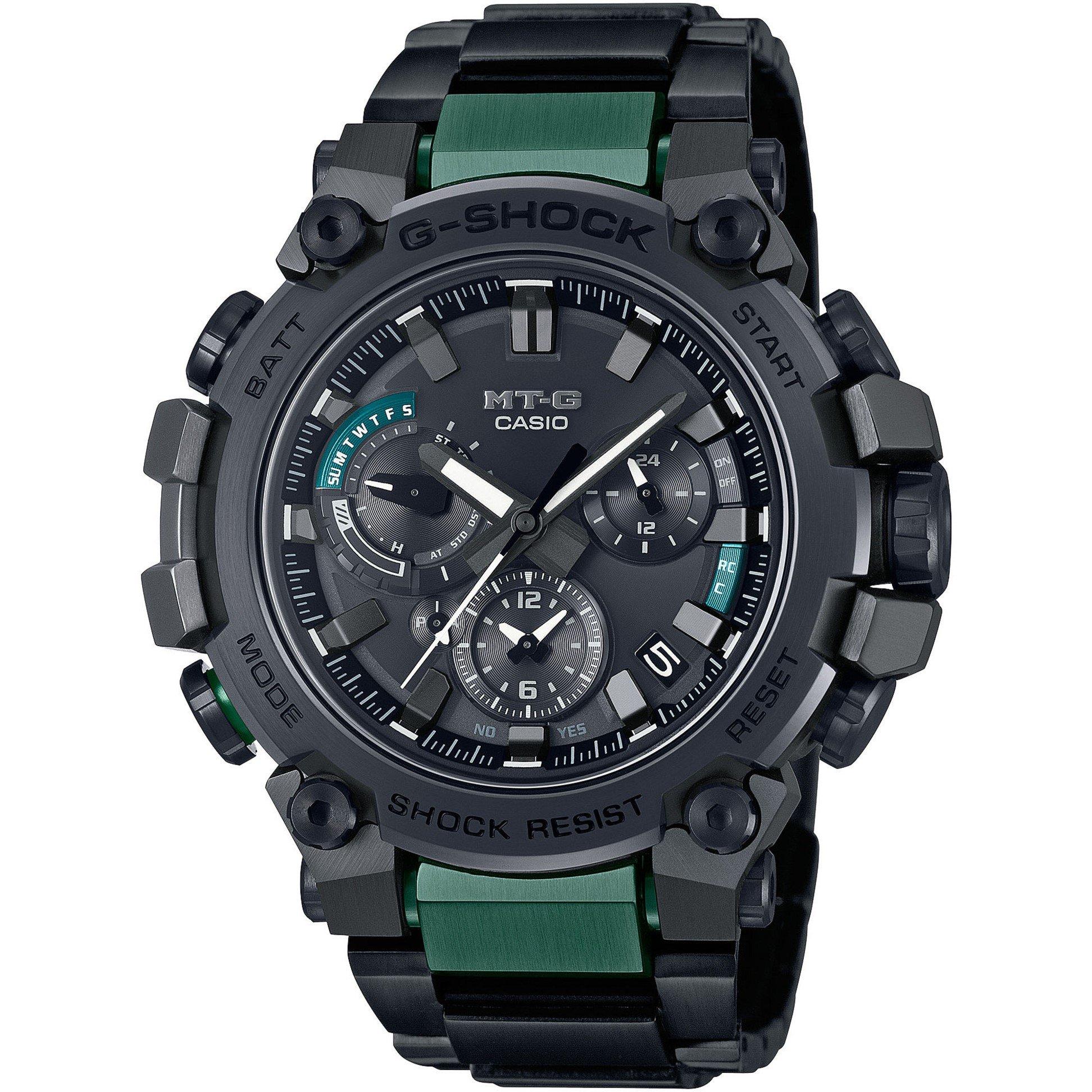 Black/Green - G Shock - Mtg-B3000bd-1a - 1