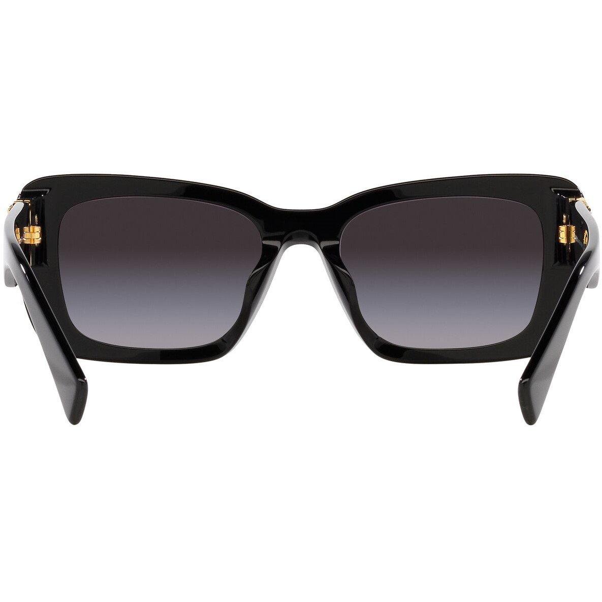 Grey - Miu Miu - Rectangle Sunglasses - 7