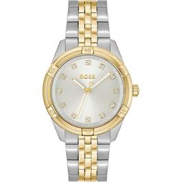 Boss Ladies BOSS Rhea Two Tone Bracelet Watch