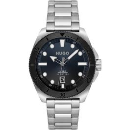 Hugo Gents HUGO VISIT Stainless Steel Bracelet Watch