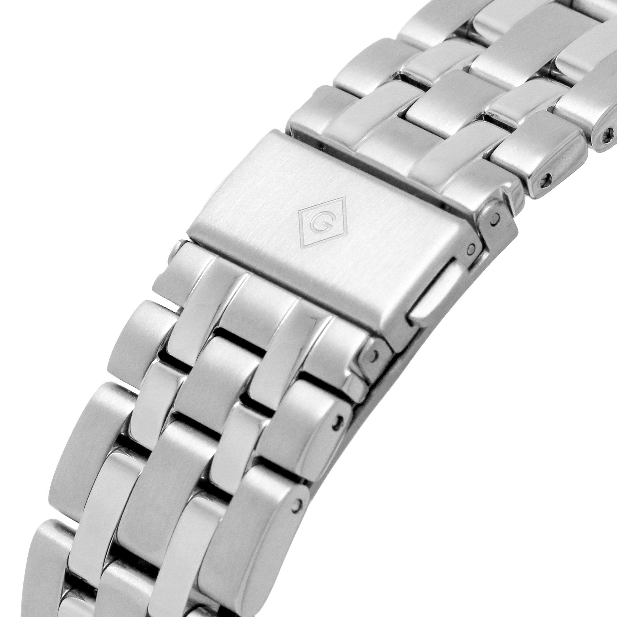 Silver/Green - Gant - Stainless Steel Analogue Quartz Watch - 3