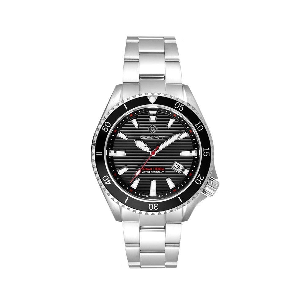 Gant Men's Waterville Blue/Blue-Metal Watch Analogue Watch - Silver/Grey