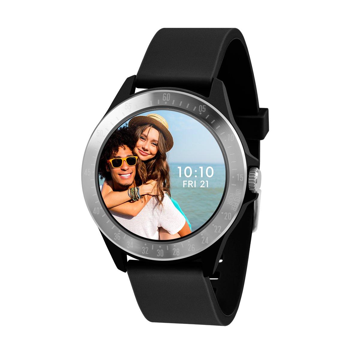 Black/Silver - Harry Lime - Harry Lime Fashion Smart Watch in Black with Silve - 9