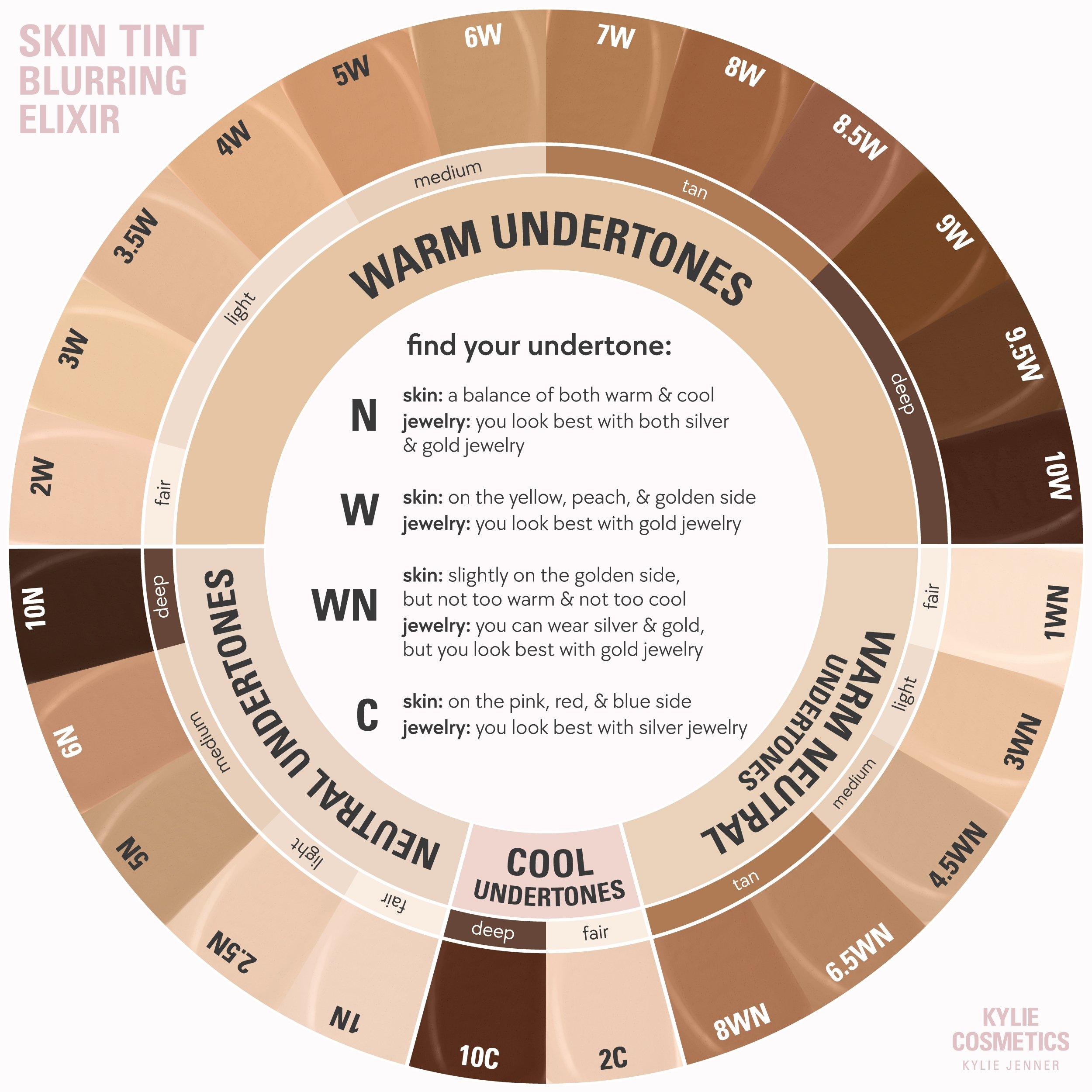 10C - Kylie Cosmetics - Skin Tint Blurring Elixir Foundation - 5