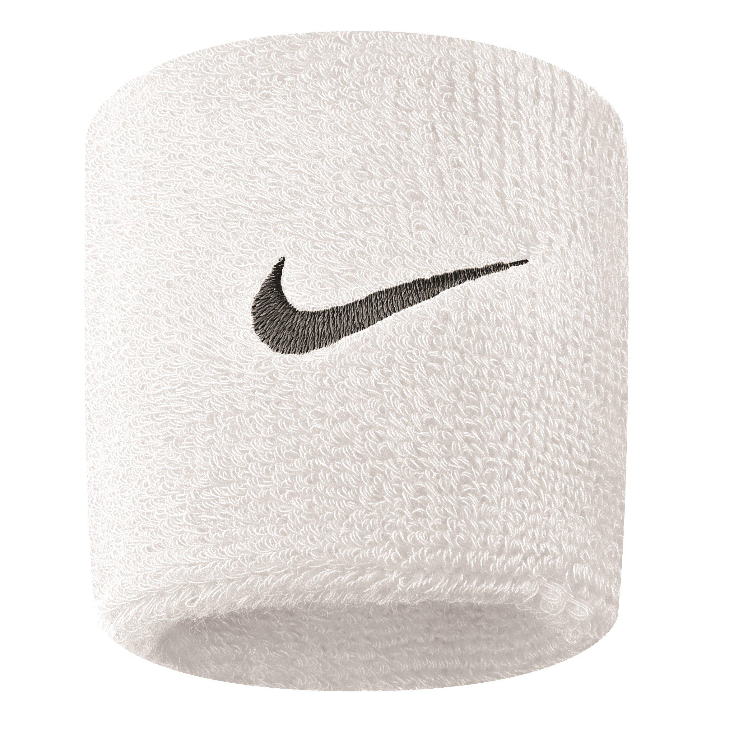 Bianco/Nero - Nike - Swoosh Wristband 2 Pack - 2