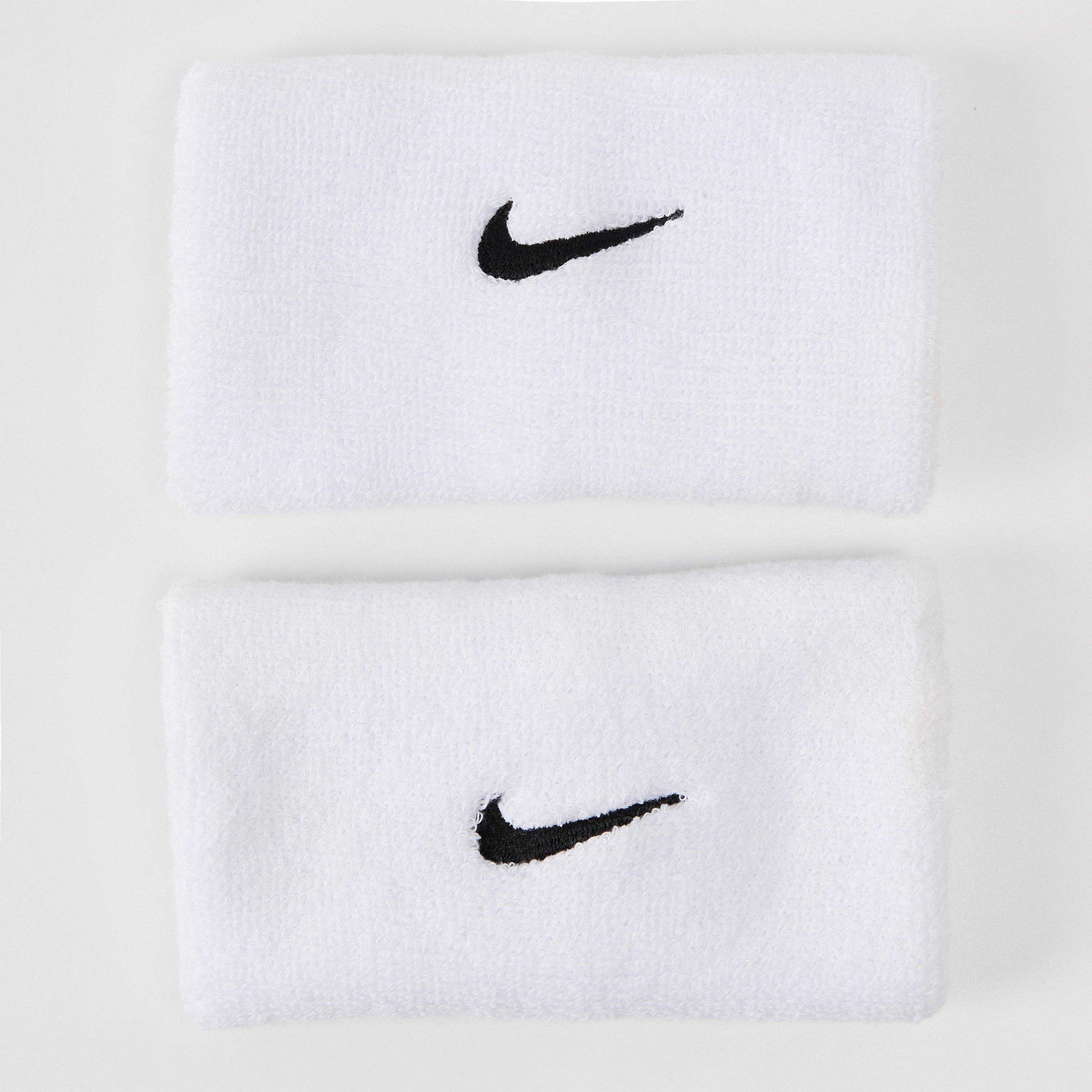 White/Black - Nike - Double Wrist Band - 1