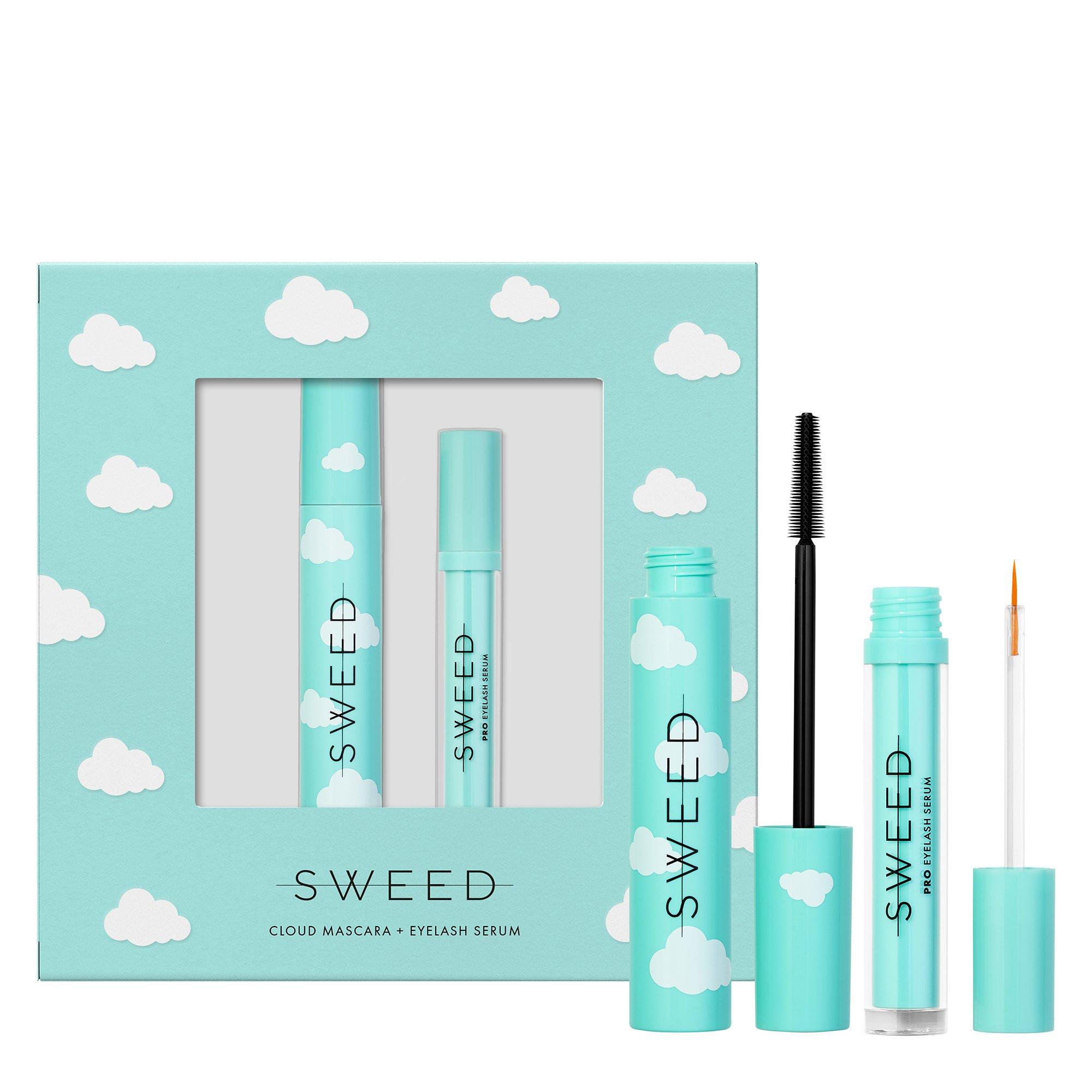 Black - Sweed - Sweed Cloud Mascara & Eyelash Growth Serum Set - 2
