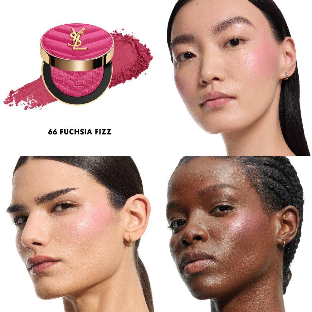 66 Fuschia Fizz - Yves Saint Laurent - MAKE ME BLUSH BOLD BLURRING BLUSH - 3