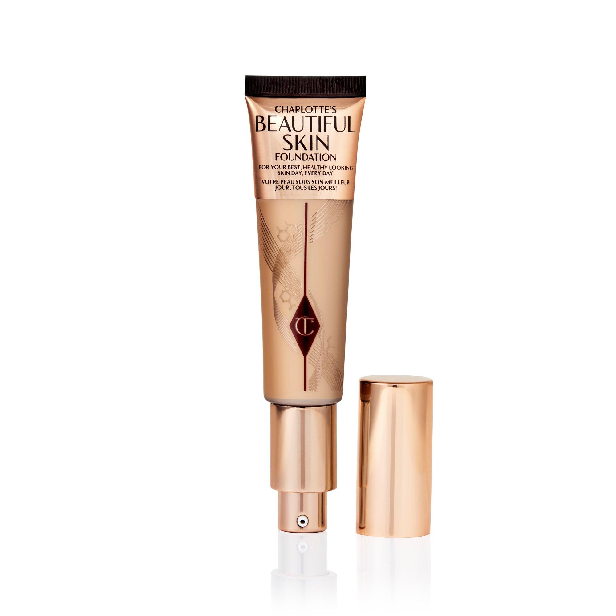Charlotte Tilbury Charlotte's Beautiful Skin Foundation In Warm 4 - Image 3