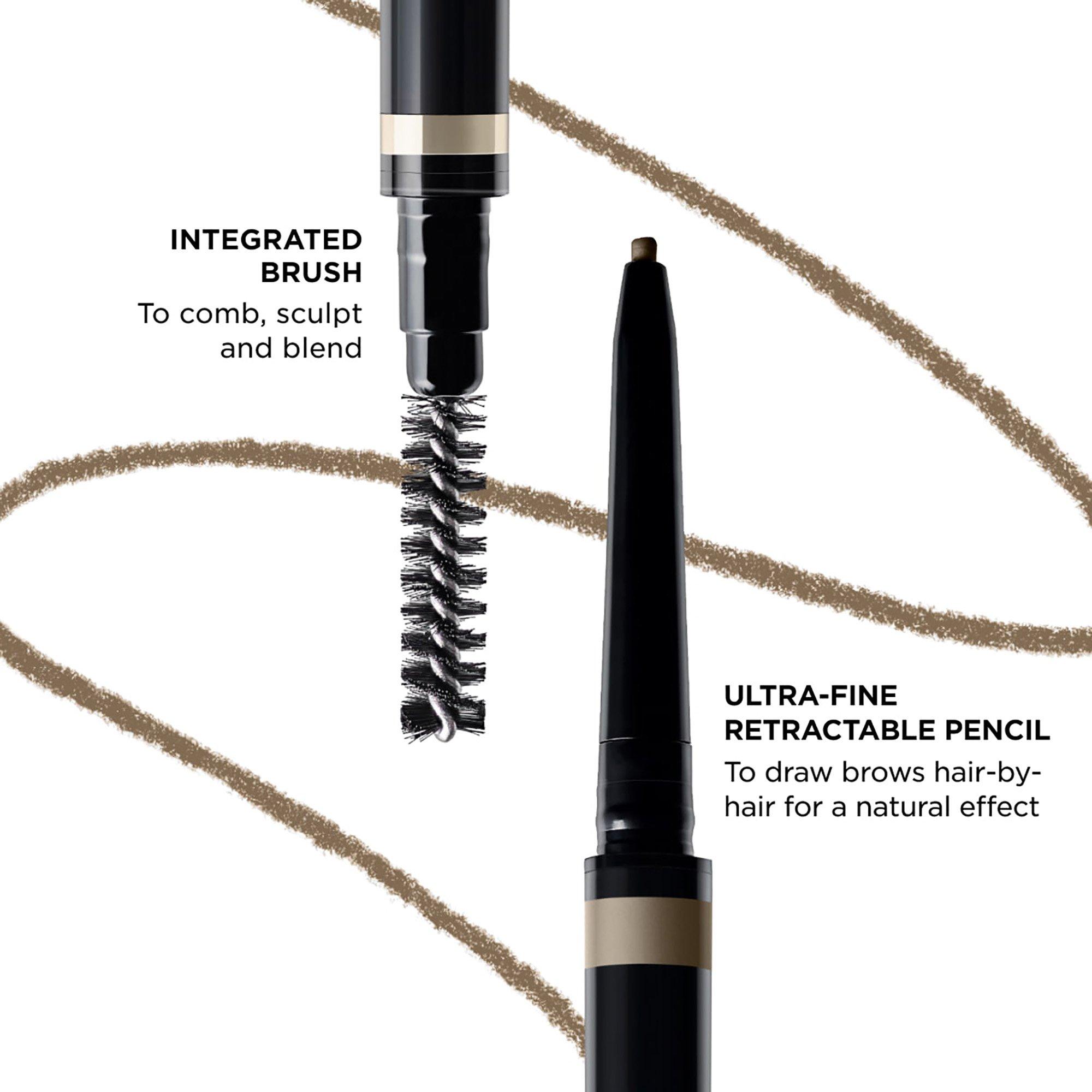 01 Ash Blonde - Clarins - Clarins Wonder Define Brow Pencil - 5